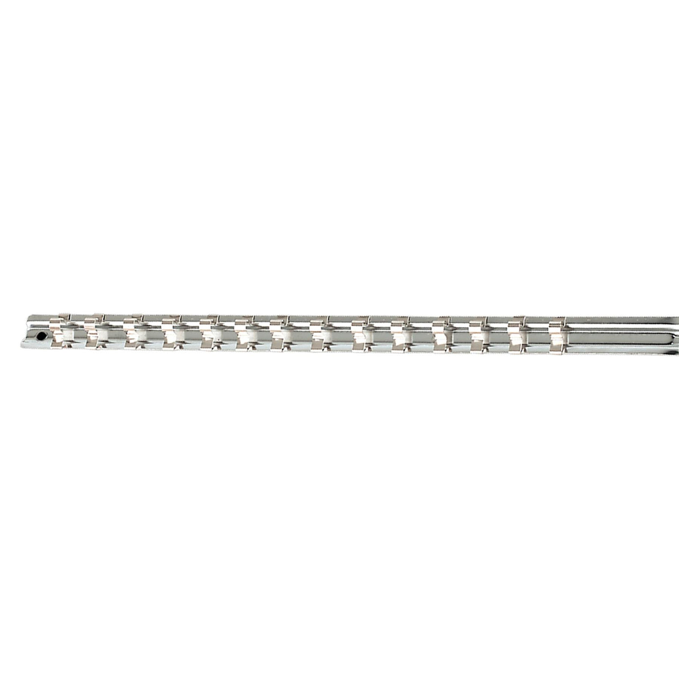 Sealey Socket Retaining Rail with 14 Clips 1/4"Sq Drive