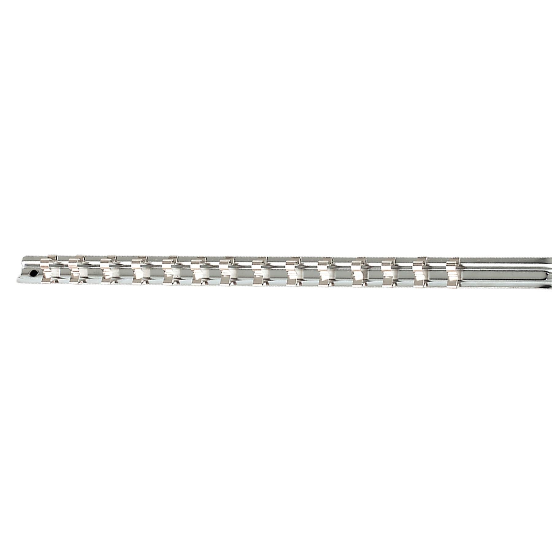 Sealey Socket Retaining Rail with 14 Clips 1/4"Sq Drive