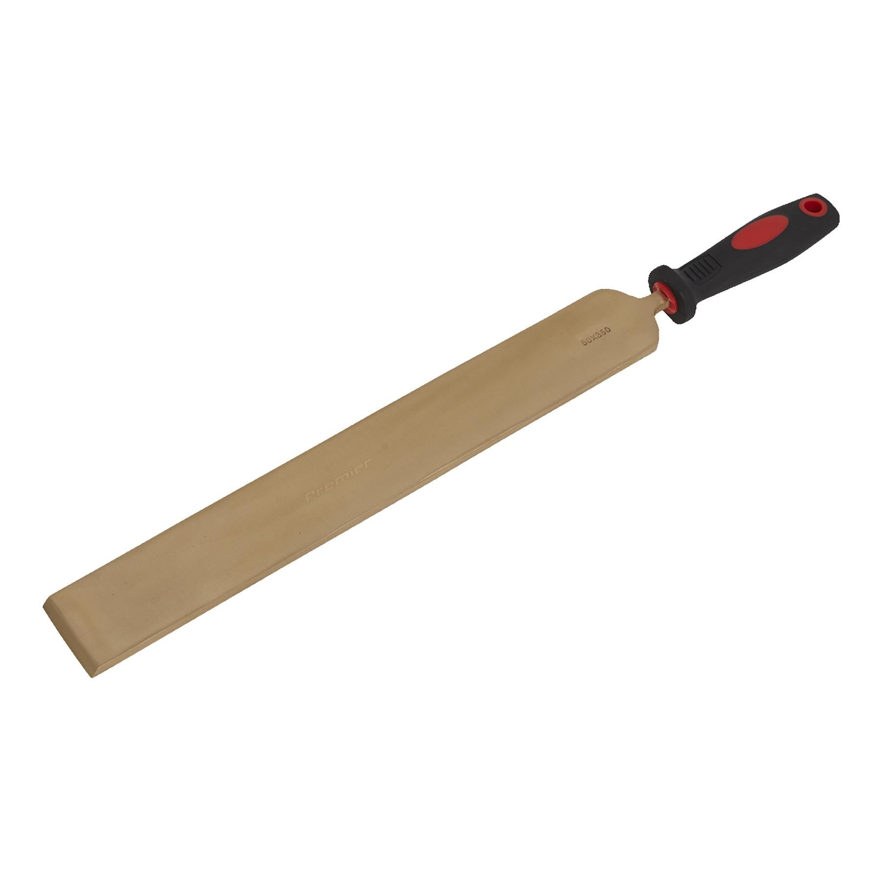 Sealey Scraper Long 50 x 350mm - Non-Sparking Beryllium Copper