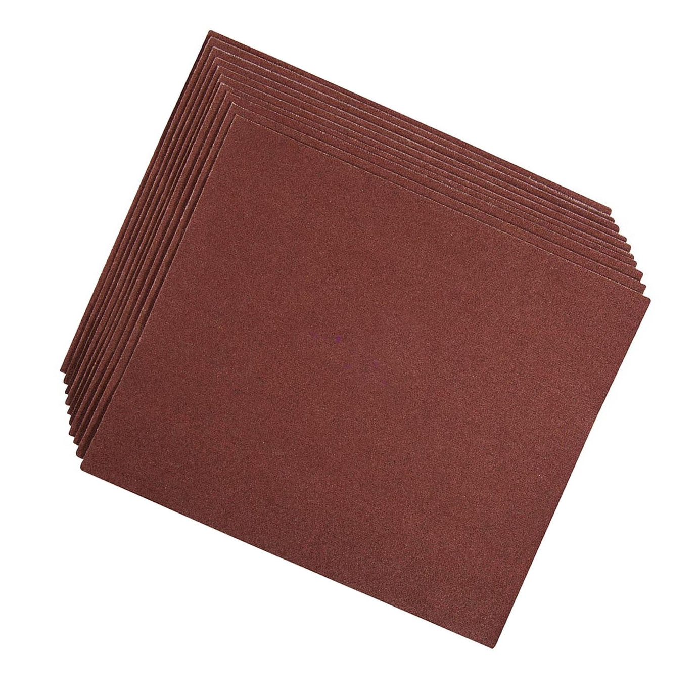 Emery Cloth Hand Sanding Sheets 10Pk Grit 80 Quality For Metal And Rust Removal
