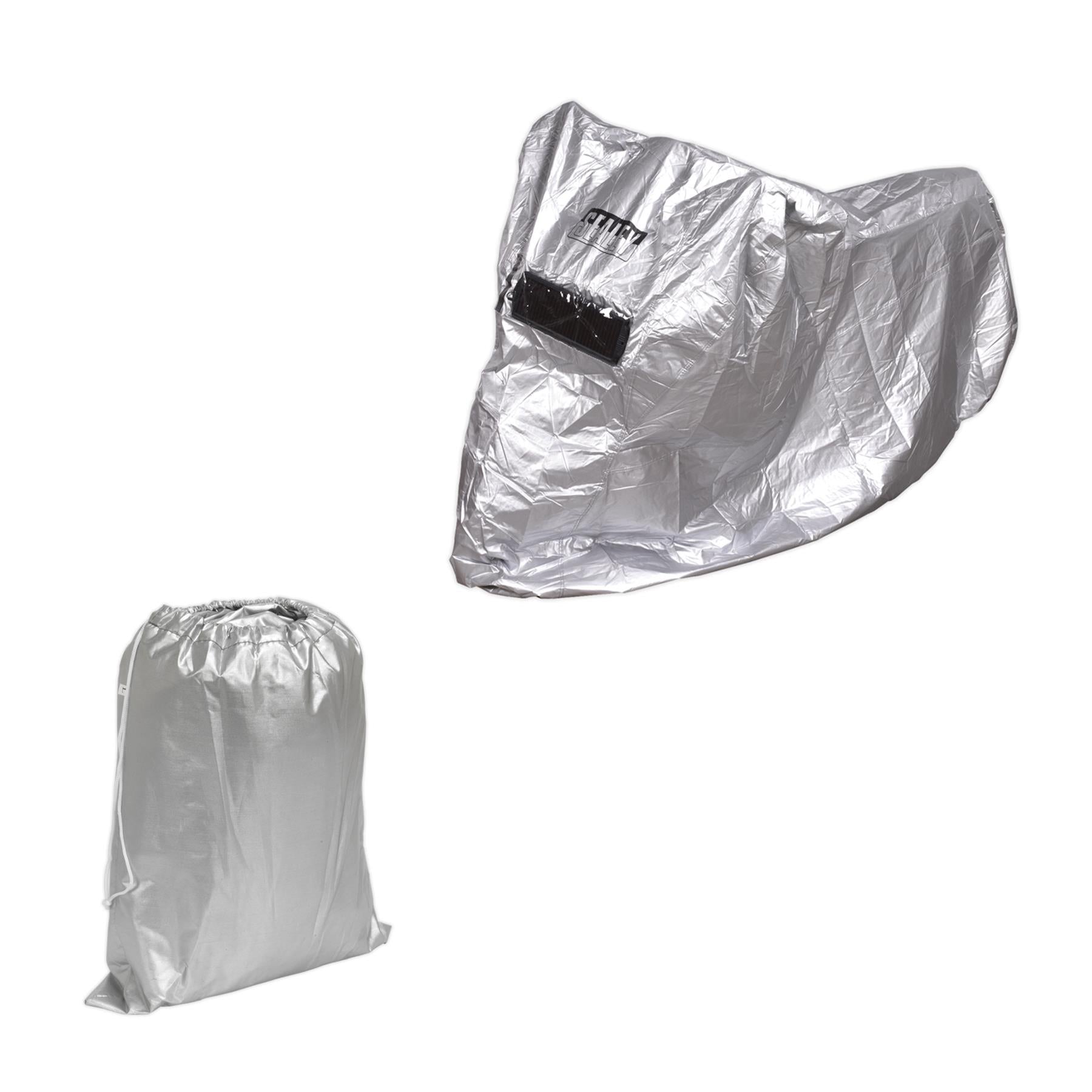 Sealey Motorcycle Cover Large 2460 x 1050 x 1370mm