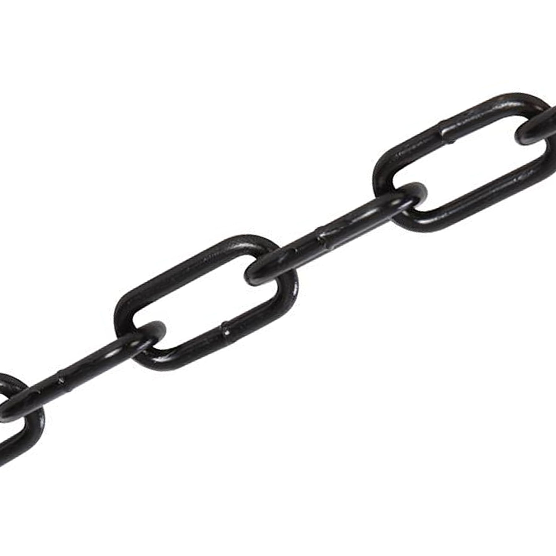 Japanned Chain 4mm x 2.5m Corrosion Resistant & Weatherproof Japanned Chain Black