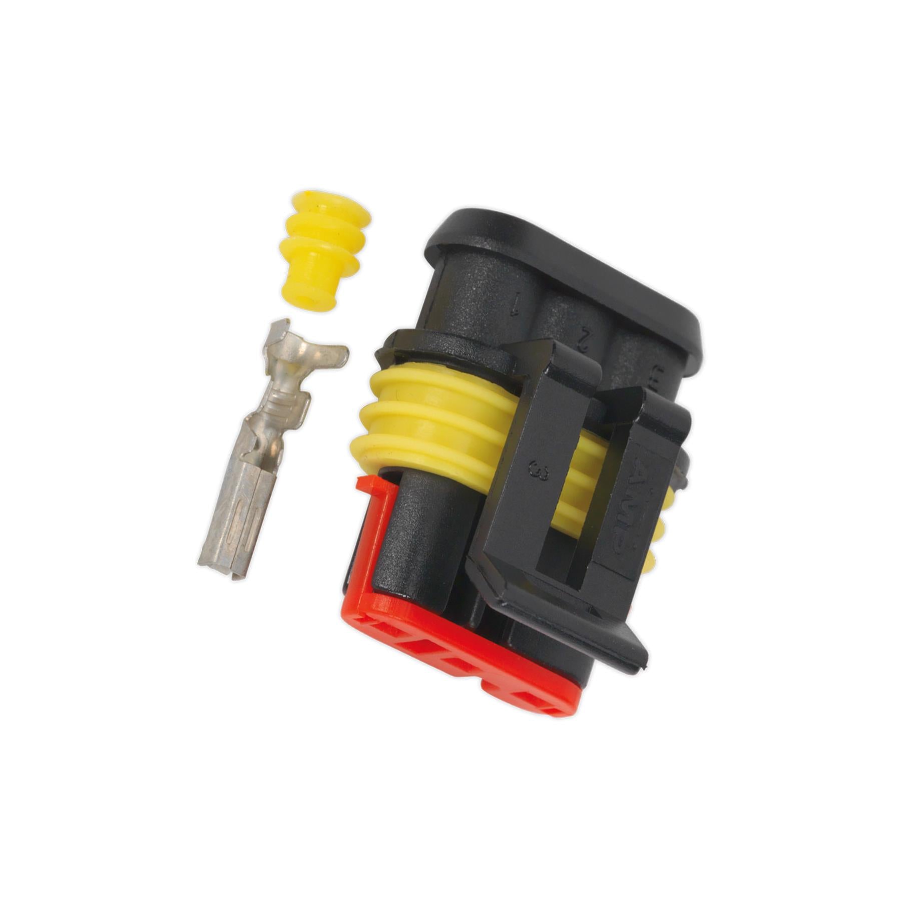 Sealey Superseal Female Connector 3-Way Pack of 5