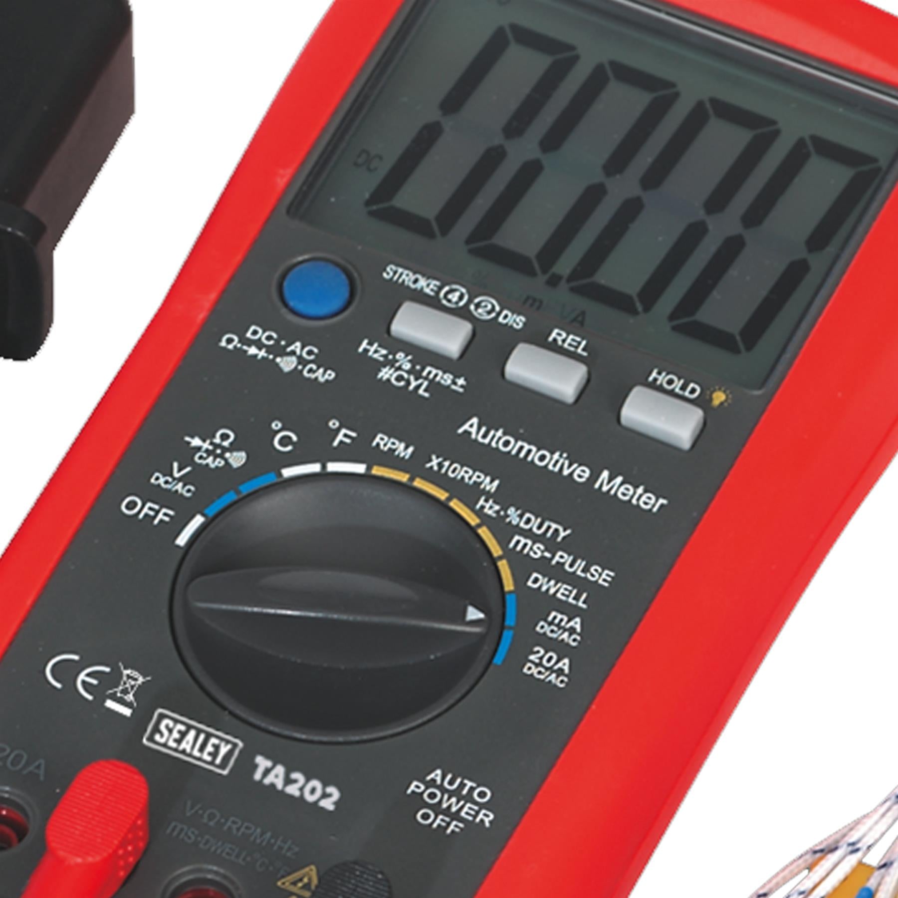 Sealey Digital Automotive Analyser 14-Function + Inductive Coupler