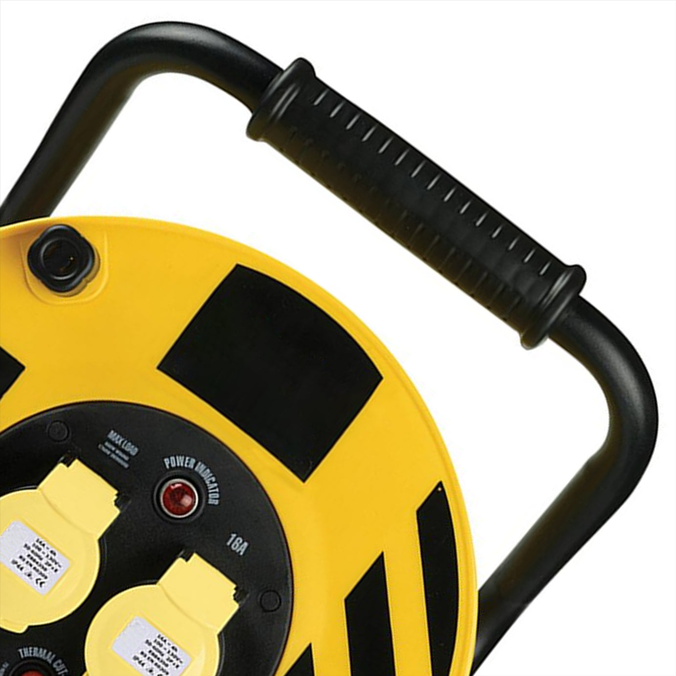 Defender Heavy Duty Cable Reel 2.5mm2 2-Way 16A 50m 110V