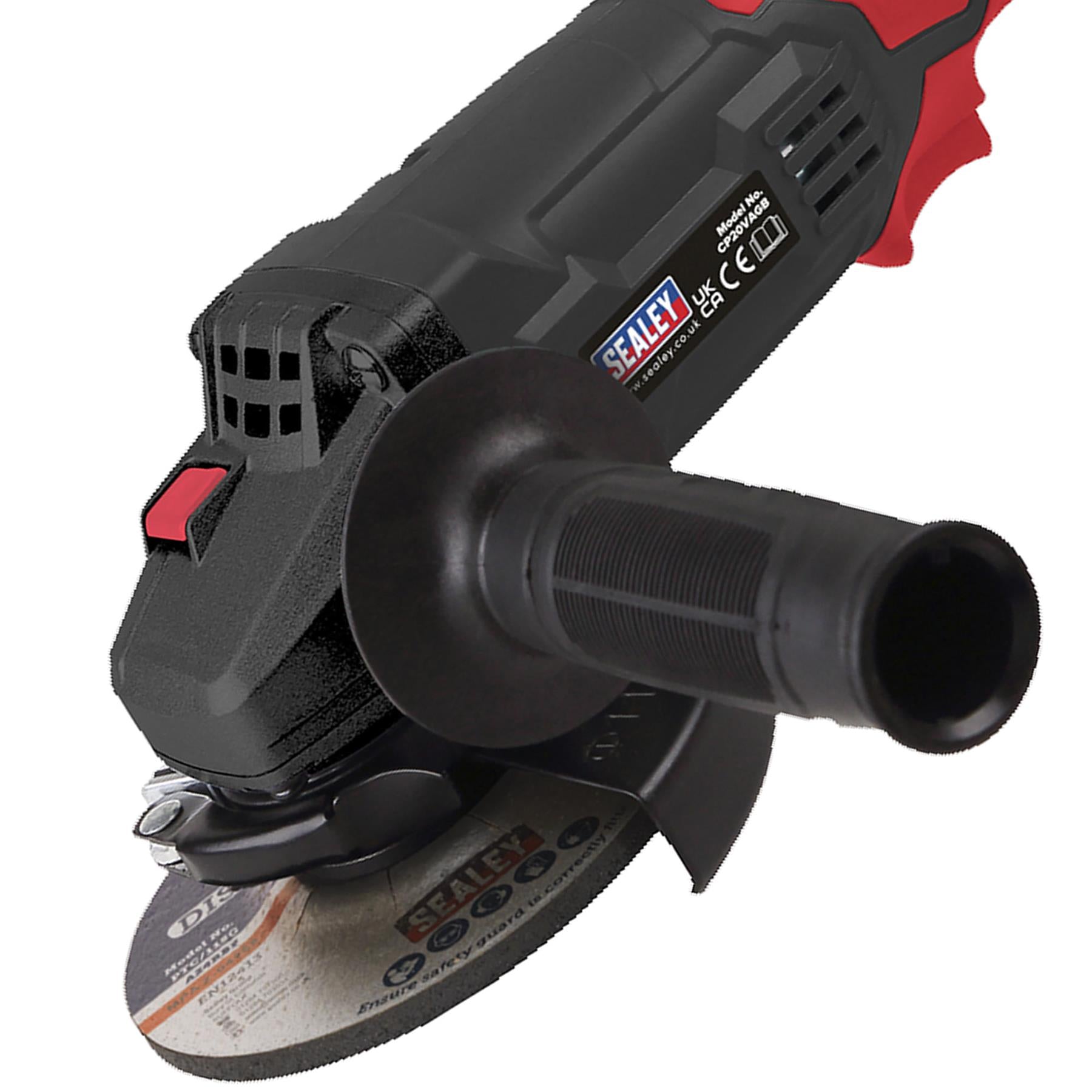 Sealey Cordless Angle Grinder 115mm 20V - Body Only