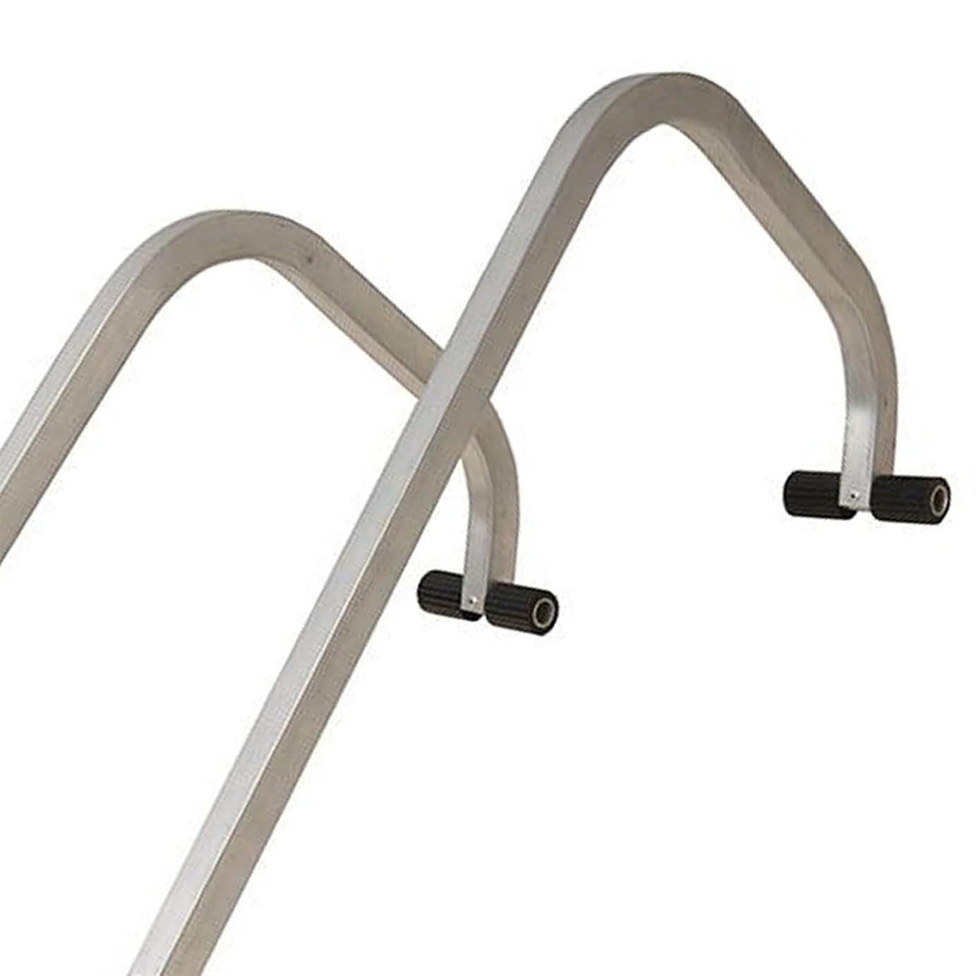 Pair of Roof Hook Kit For Extension Ladders With Wheels & Fixings 1015mm