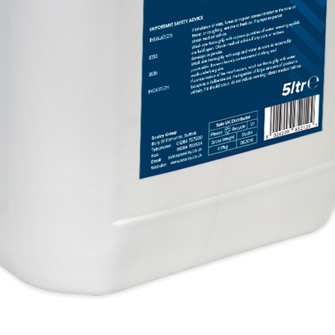 Sealey Hydraulic Jack Oil 5L - Pack of 4  Garage Workshop DIY