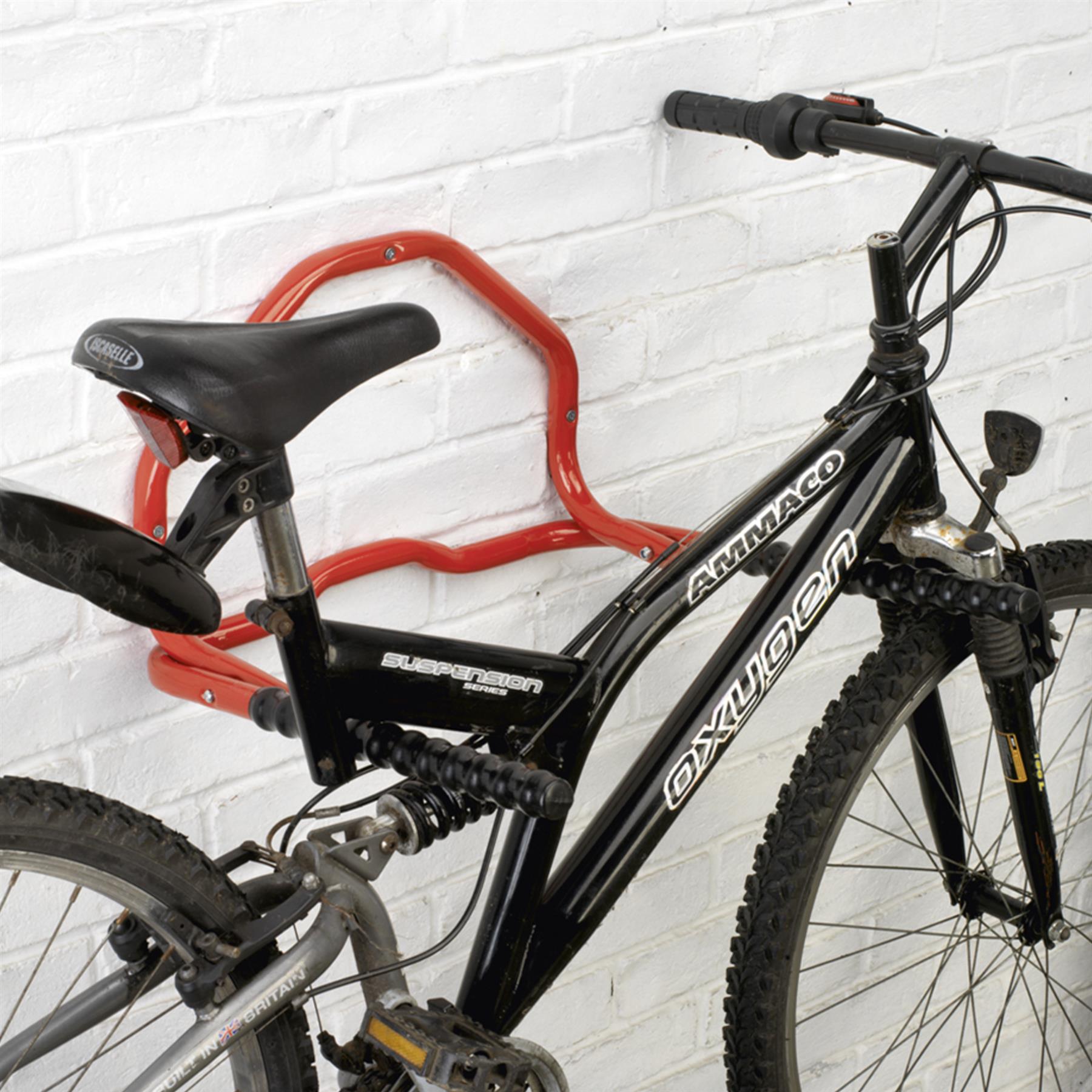 Sealey Bike Bicycle Storage Wall Mounted Rack Hanger Holder Space Saver