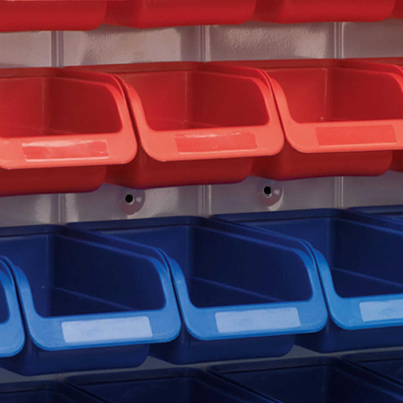 Sealey Bin & Panel Combination 24 Bins - Red/Blue