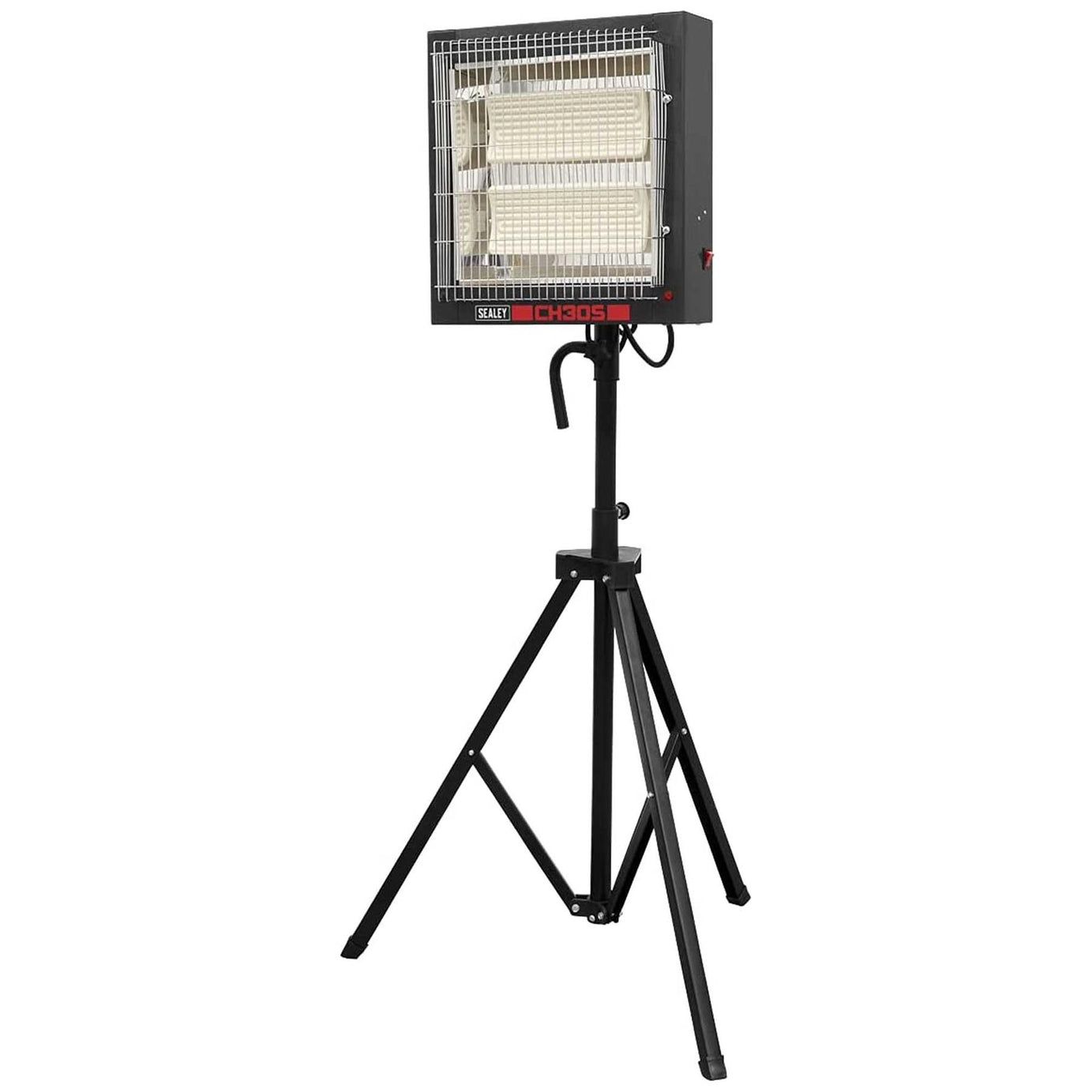 Sealey Ceramic Heater with Telescopic Tripod Stand 1.4/2.8kW 230V