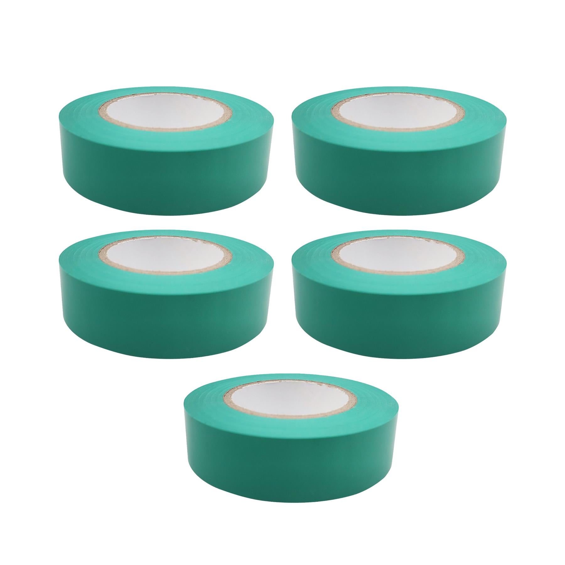 5 x PVC Insulation Electrical Tape Flame Retardent Green