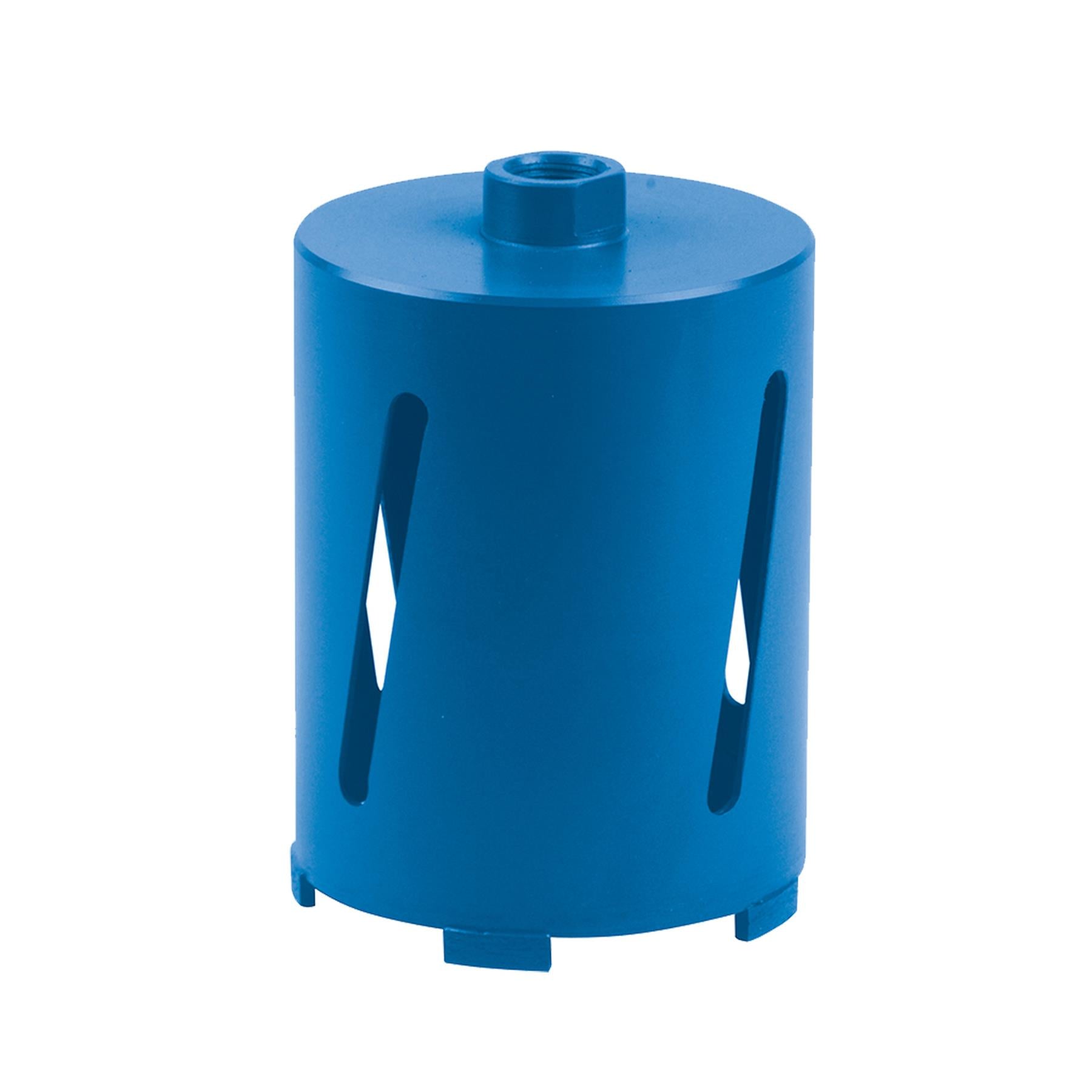 New 117mm X 150mm Diamond Core Hole Saw With SDS Arbor & Pilot Hole Drill Brick