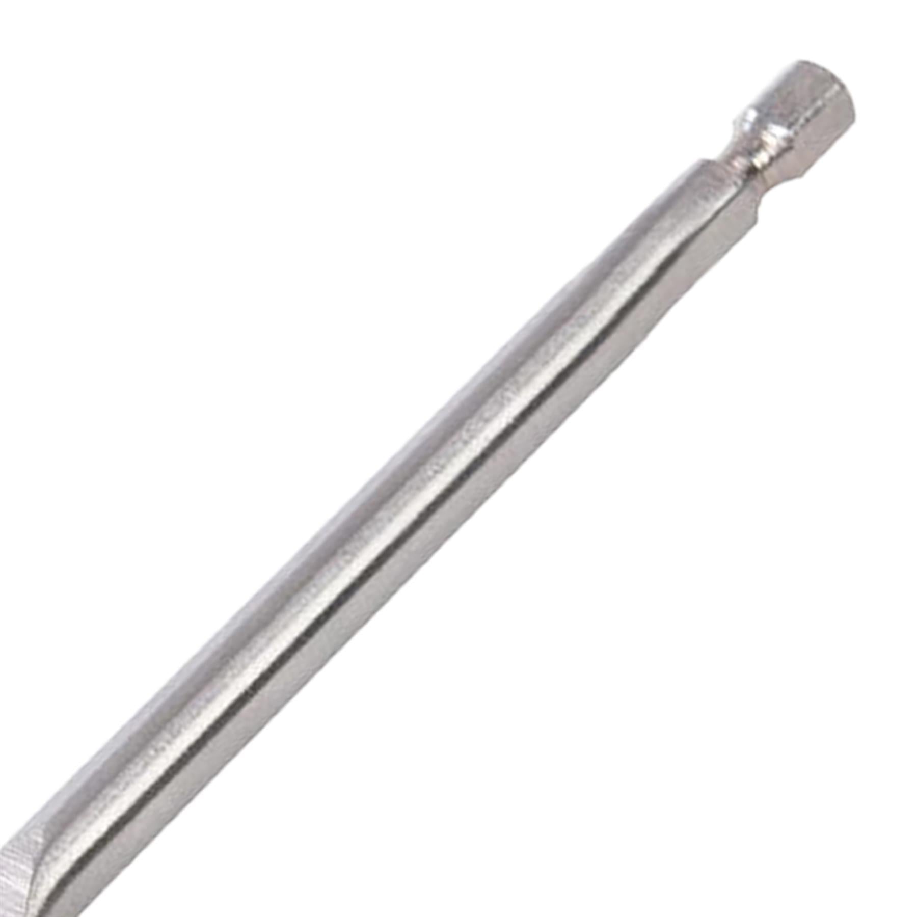 Flat Wood Drill Bit Set Titanium Hole Cutter Borer  Silver 32mm