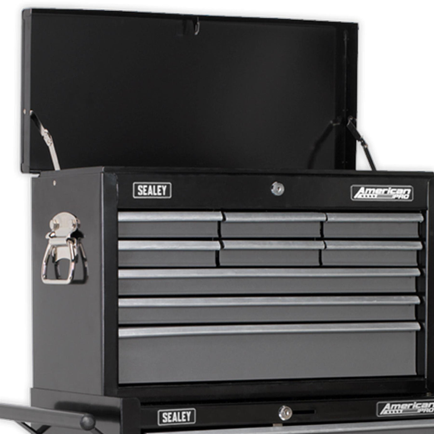 Sealey Topchest & Rollcab Combo 13 Drawer - Black/Grey