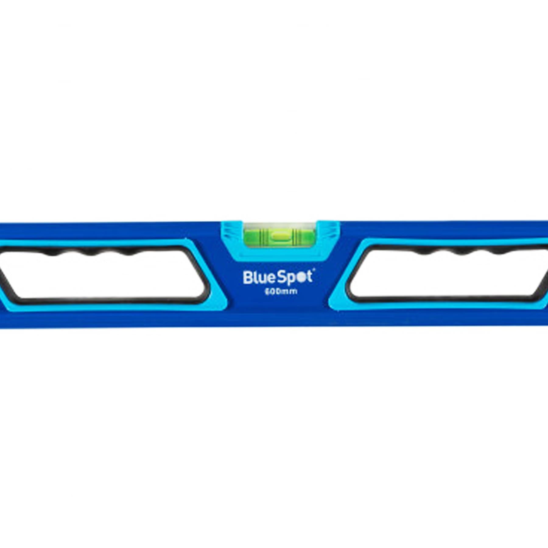 BlueSpot Professional Spirit Level 2ft / 24" (600mm) 3 Vials Ribbed HD Level