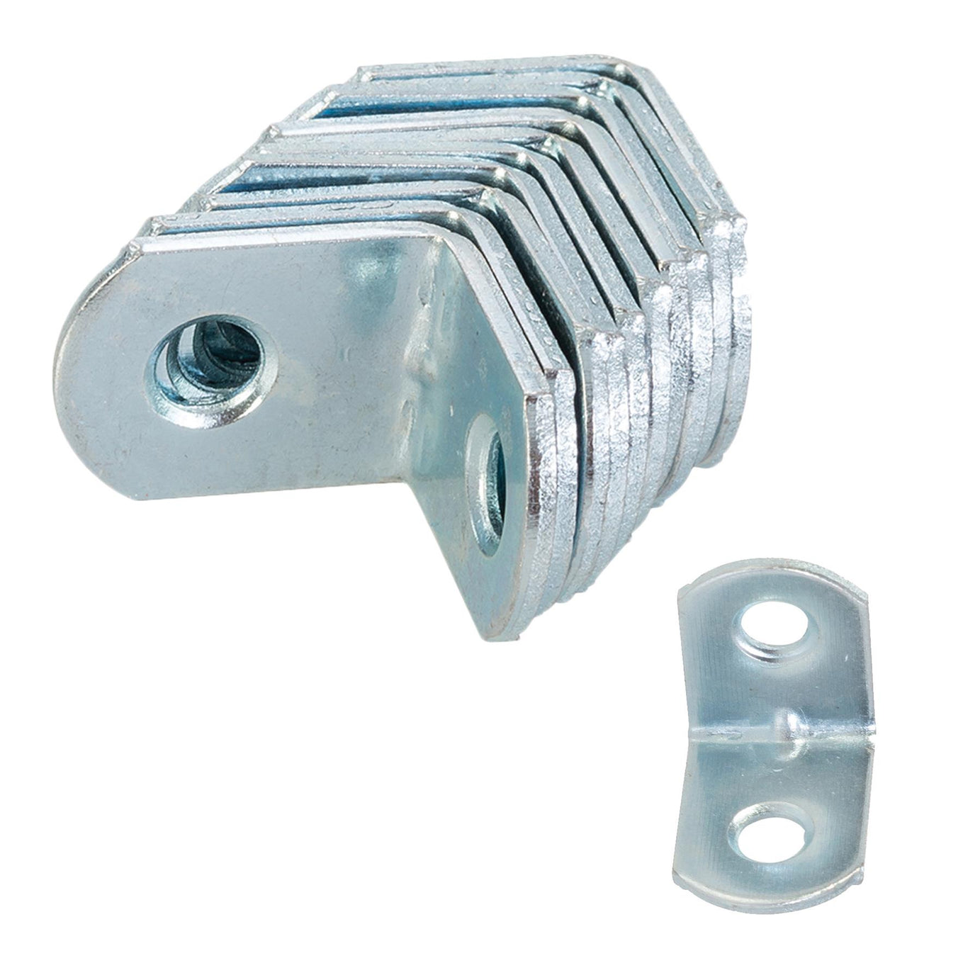 50pcs Stainless Steel Right Angle Bracket L Shape Corner Brace Tool 19*19mm