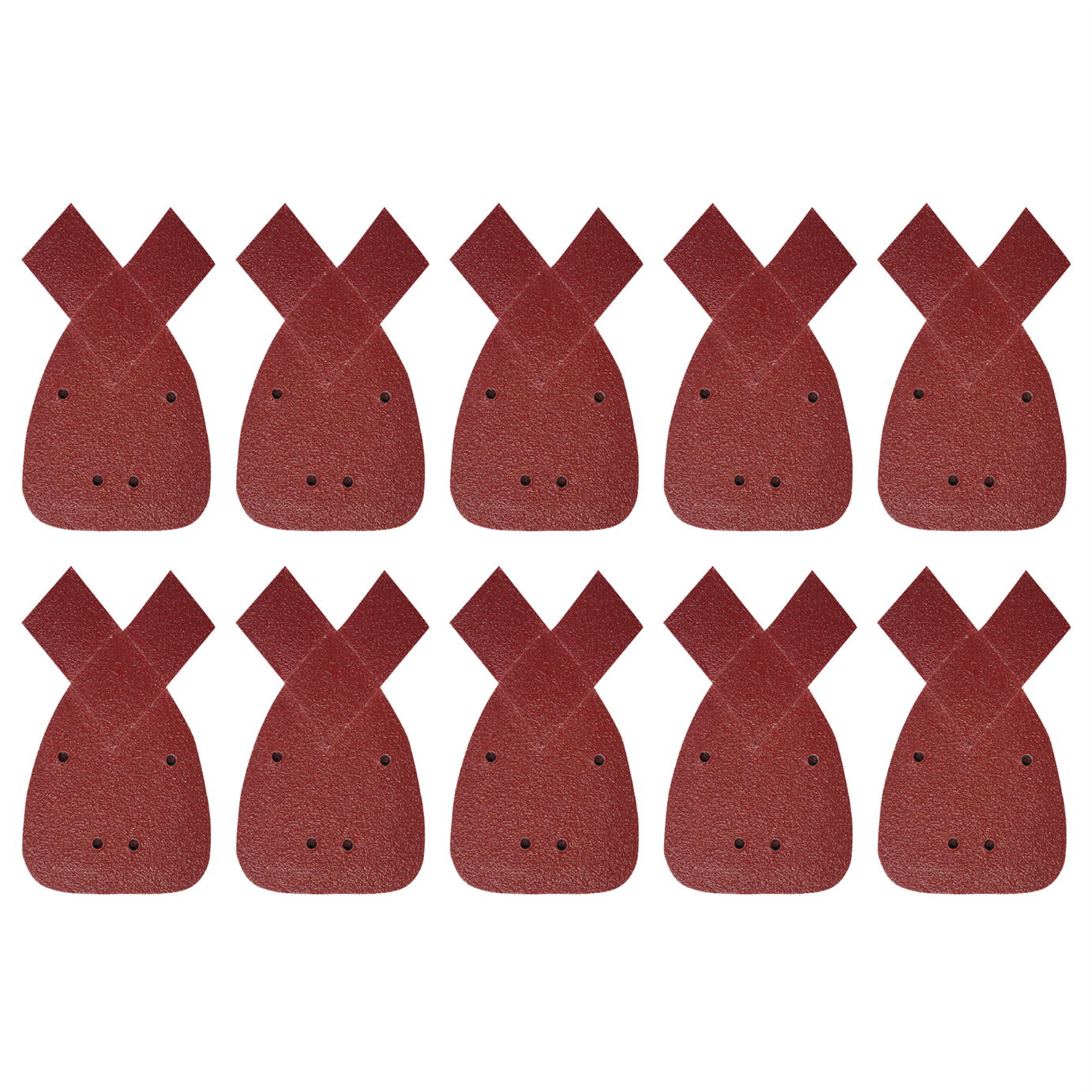 120 Grits Mouse Sanding Sheets Hook & Loop Sander Pads 4-Holes Sand Paper 40Pcs