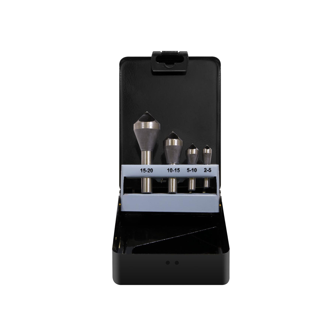 Sealey Slotted Deburring Countersink Drill Bit Set 4pc 90°