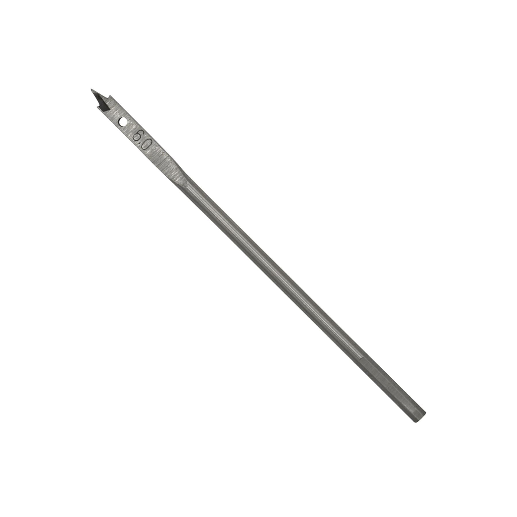 Sealey Flat Wood Bit Ø6mm x 152mm Fully Hardened
