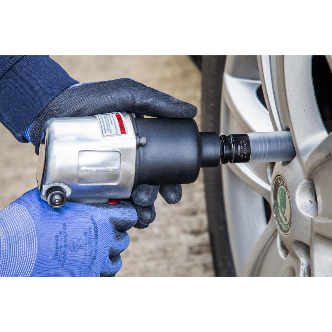 Sealey Alloy Wheel Ultra-Power Impact Socket 19mm 1/2"Sq Drive