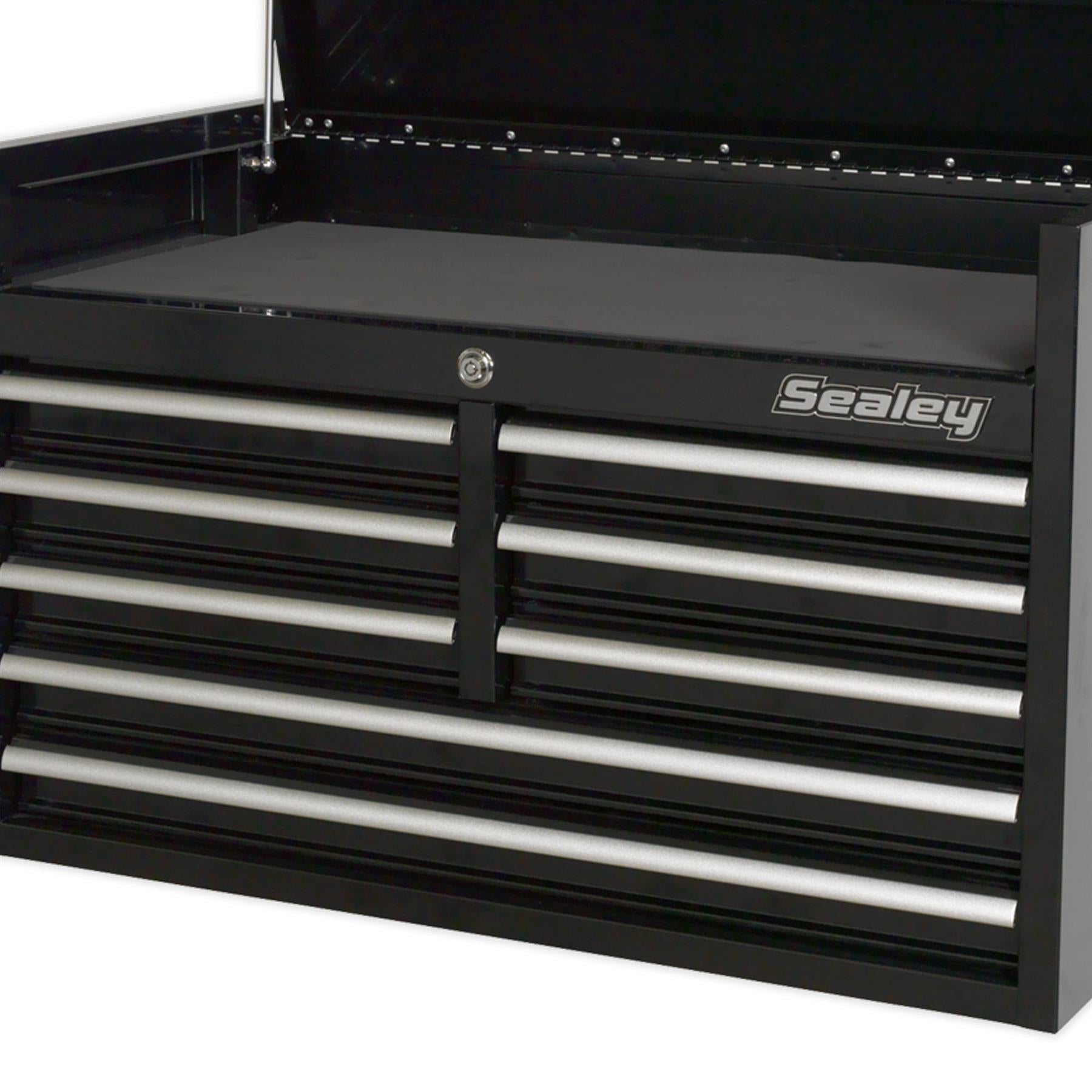 Sealey Topchest 8 Drawer 915mm Heavy-Duty Black