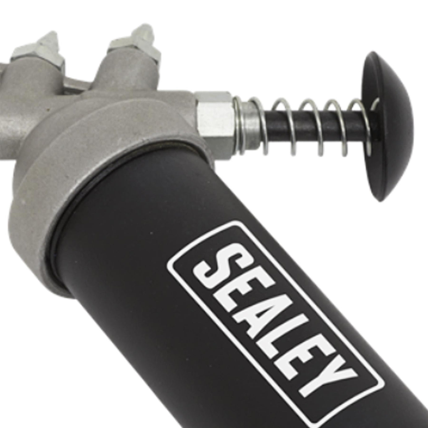 Sealey Push Type Mini Grease Gun With 0.7mm, 1.0mm and 1.4mm Nozzles