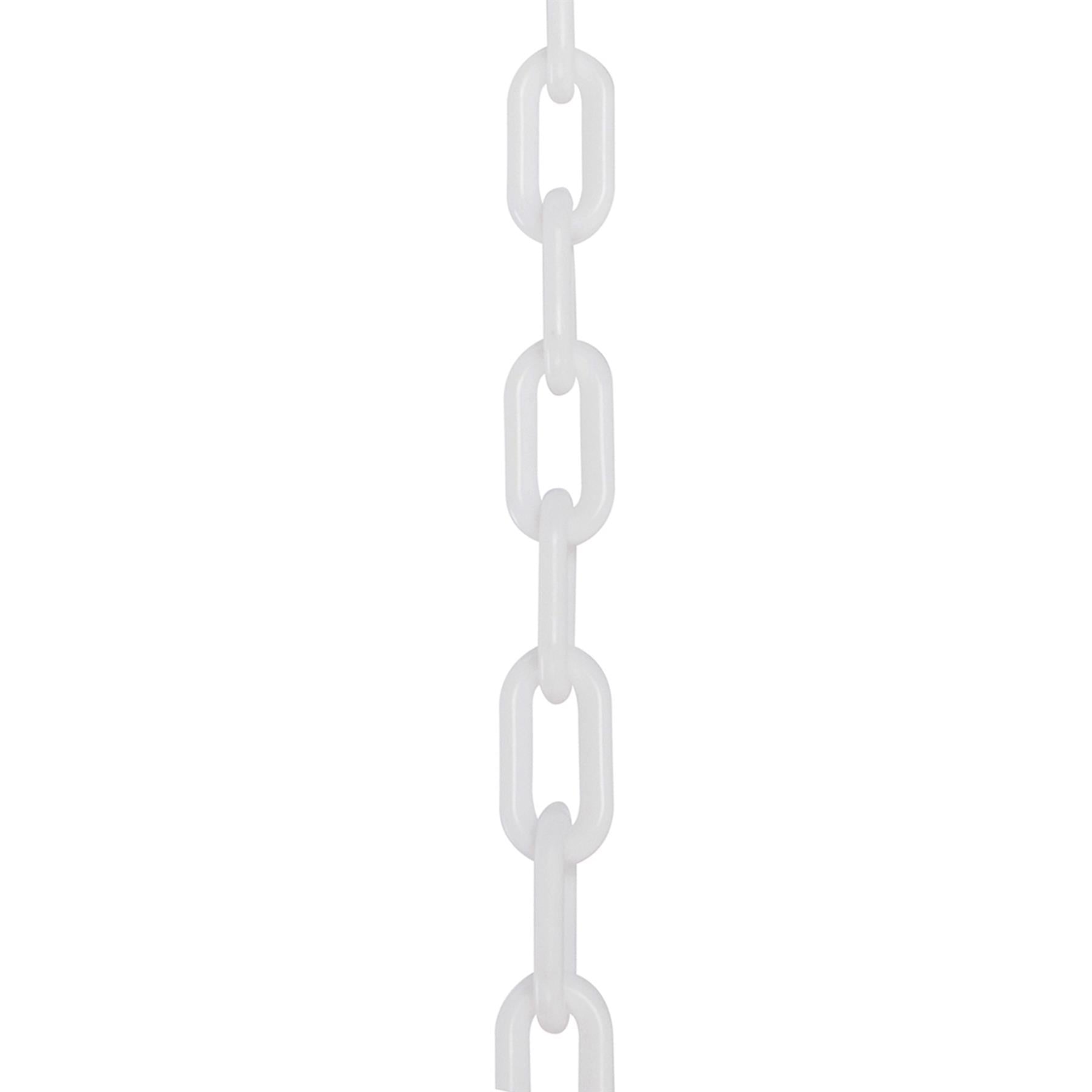 Plastic Chain White 6mm X 5M Strong Plastic Construction Weatherproof
