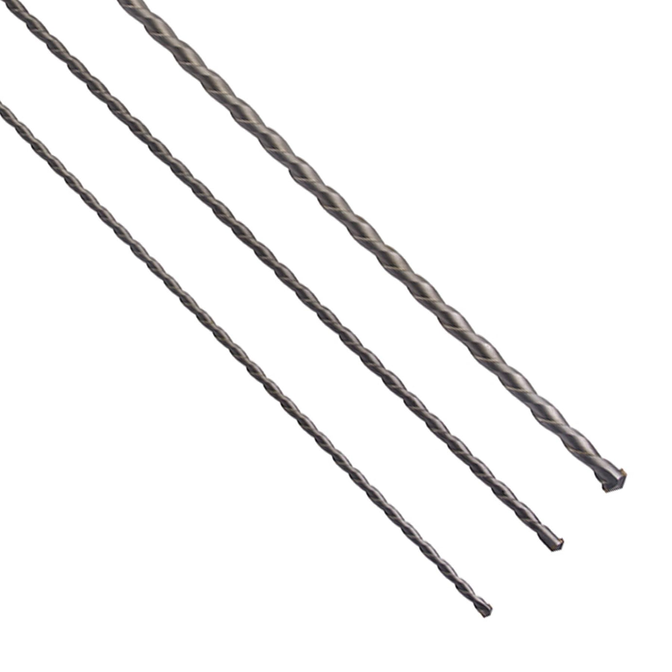 3Pce SDS Plus Masonry Drill & Steel Set 1000 mm Tungsten Carbide Tip