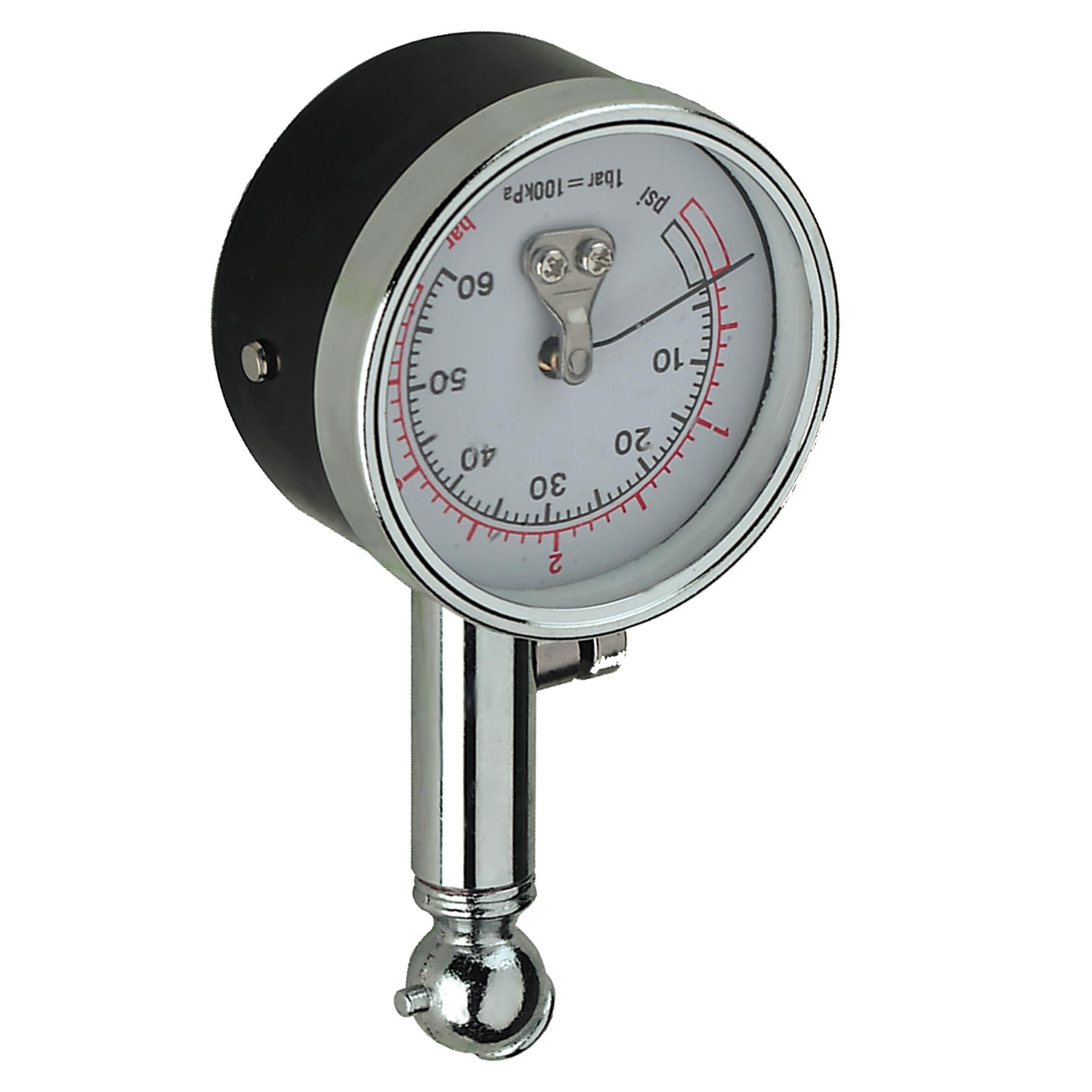 Sealey Tyre Pressure Gauge 0-4bar(0-60psi)