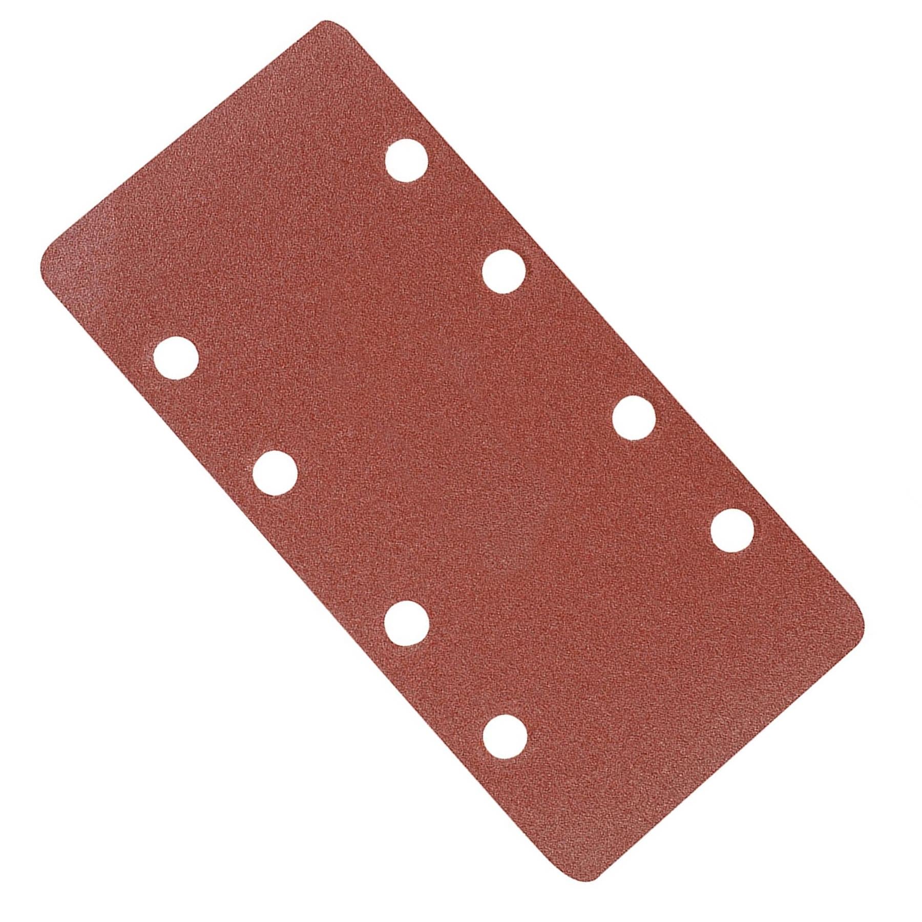 1/2 Punched Sanding Sheets 10Pk Grit 60 Hook & Loop Aluminium Oxide Construction