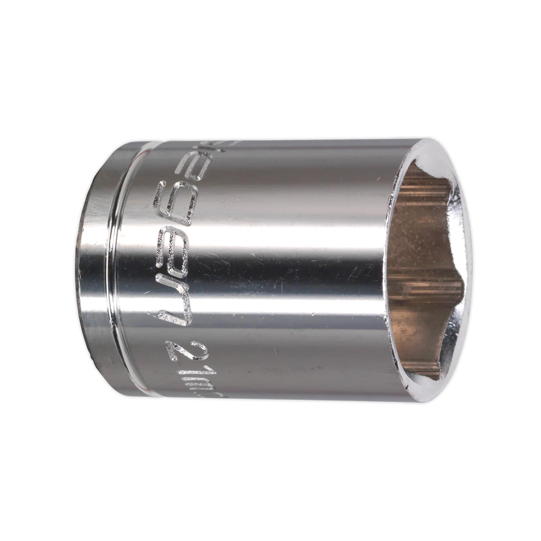 Sealey WallDrive Socket 21mm 1/2"Sq Drive