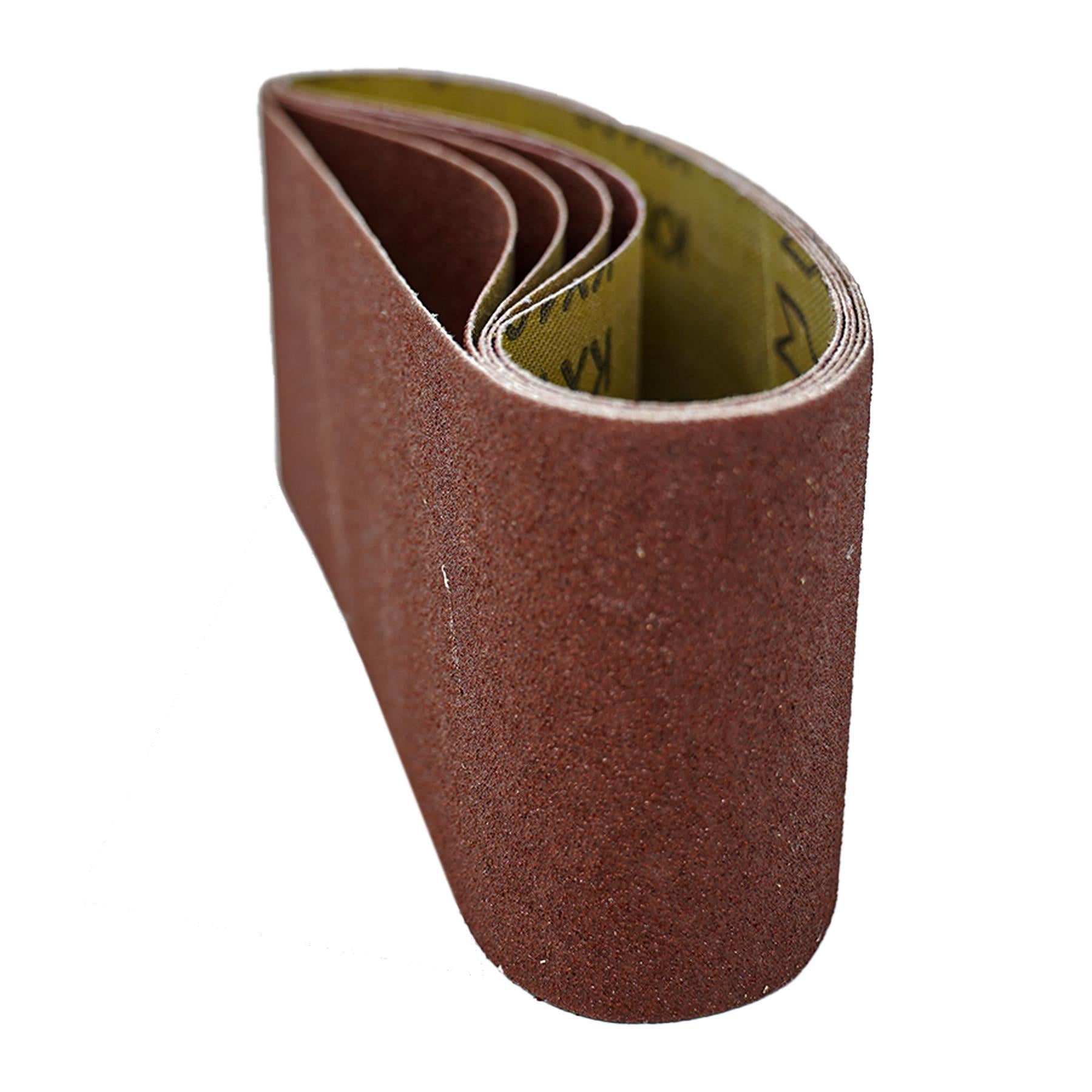 20 X Power Tool Sander Sanding Belt Belts 75mm X 457mm 120 Grit Fine New