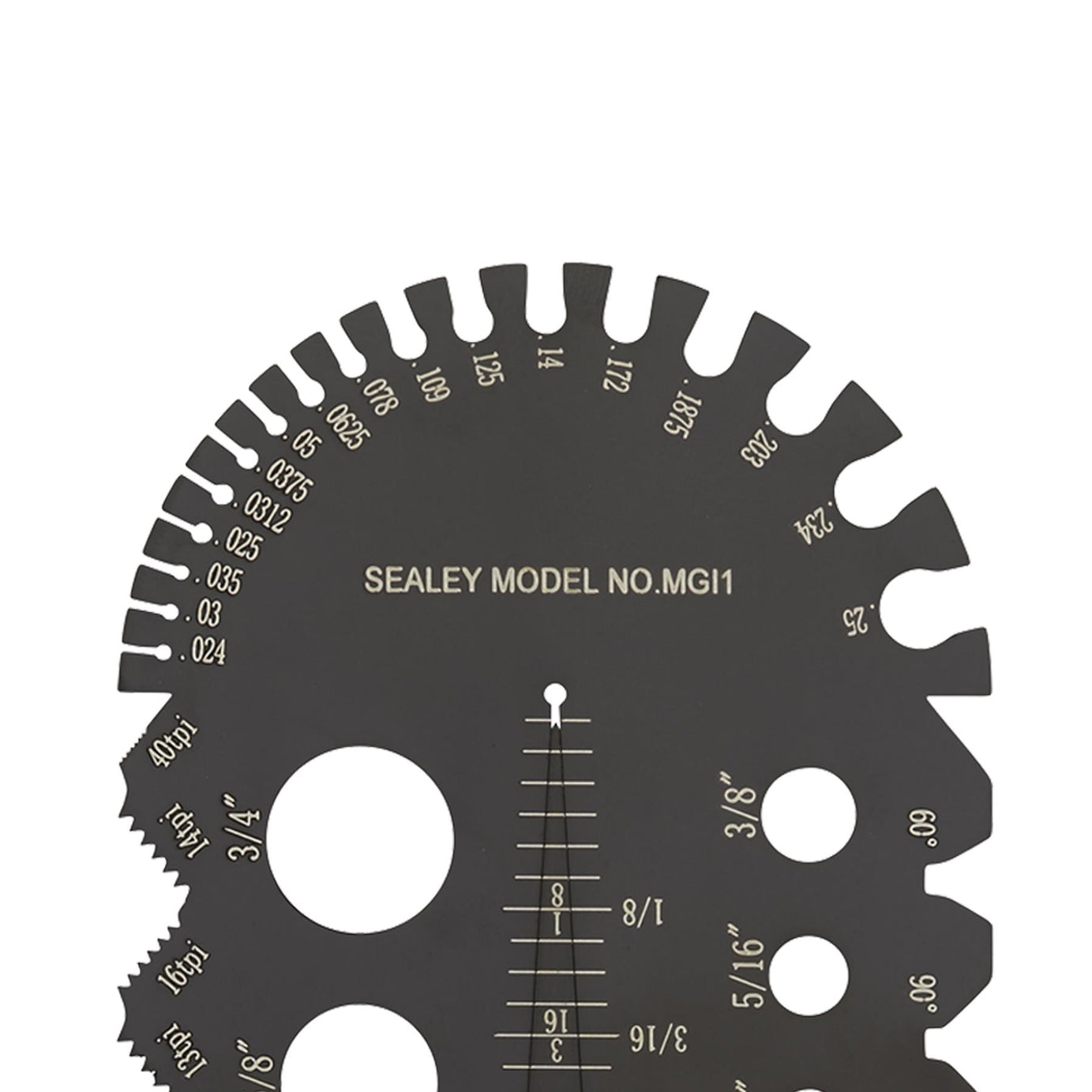 Sealey Multi-Gauge Imperial Stainless Steel Imperial Multifunction