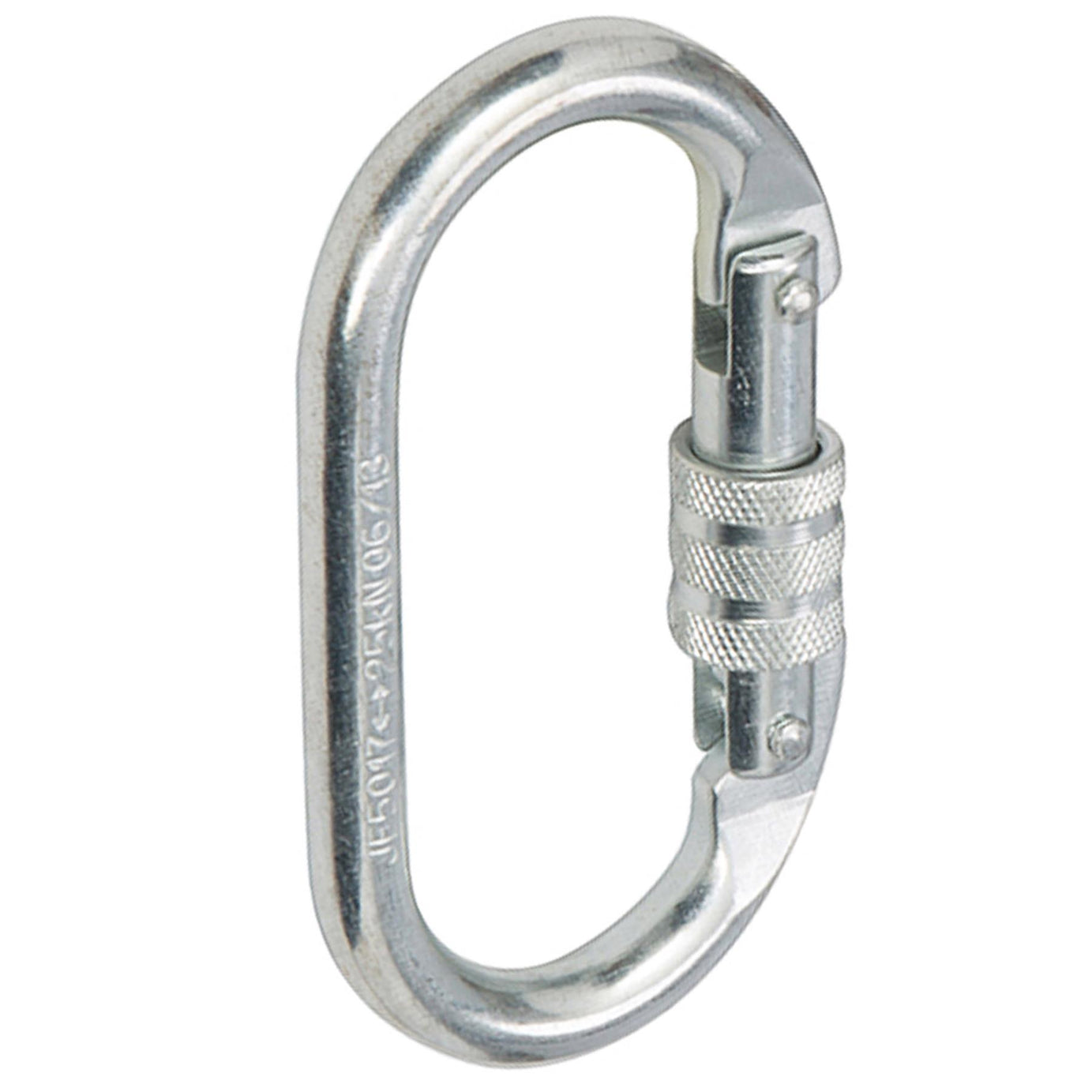 Screwgate Karabiner 25kN Alloy Steel Rock Climbing Caving Scaffolding Harness