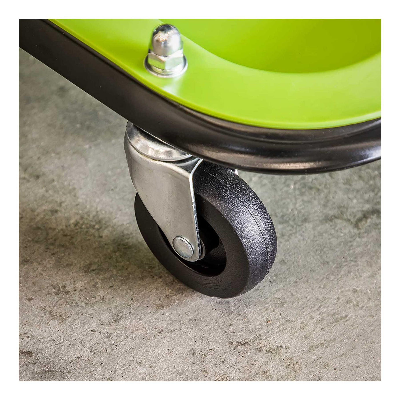 Sealey Mechanic's Utility Seat Deluxe - Hi-Vis Green