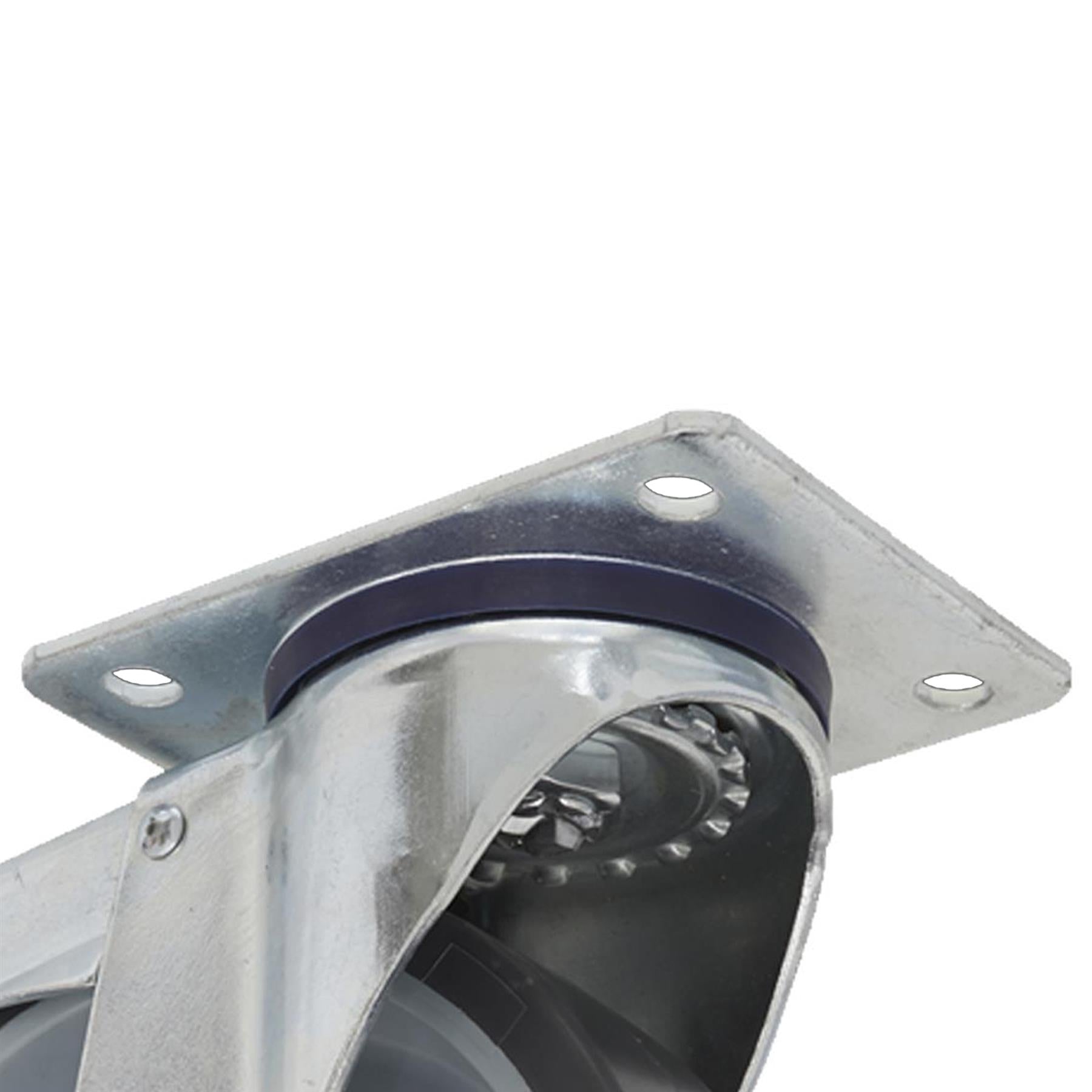 Sealey Medium Duty Swivel Castor Wheel with Total Lock 50mm