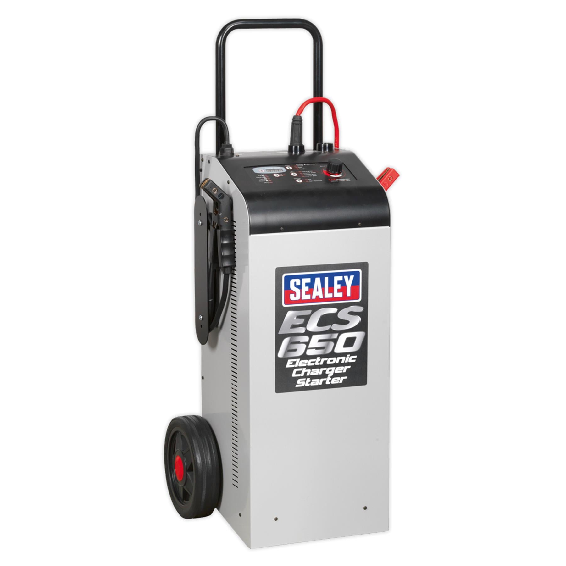 Sealey Electronic Charger Starter 100/650A 12/24V