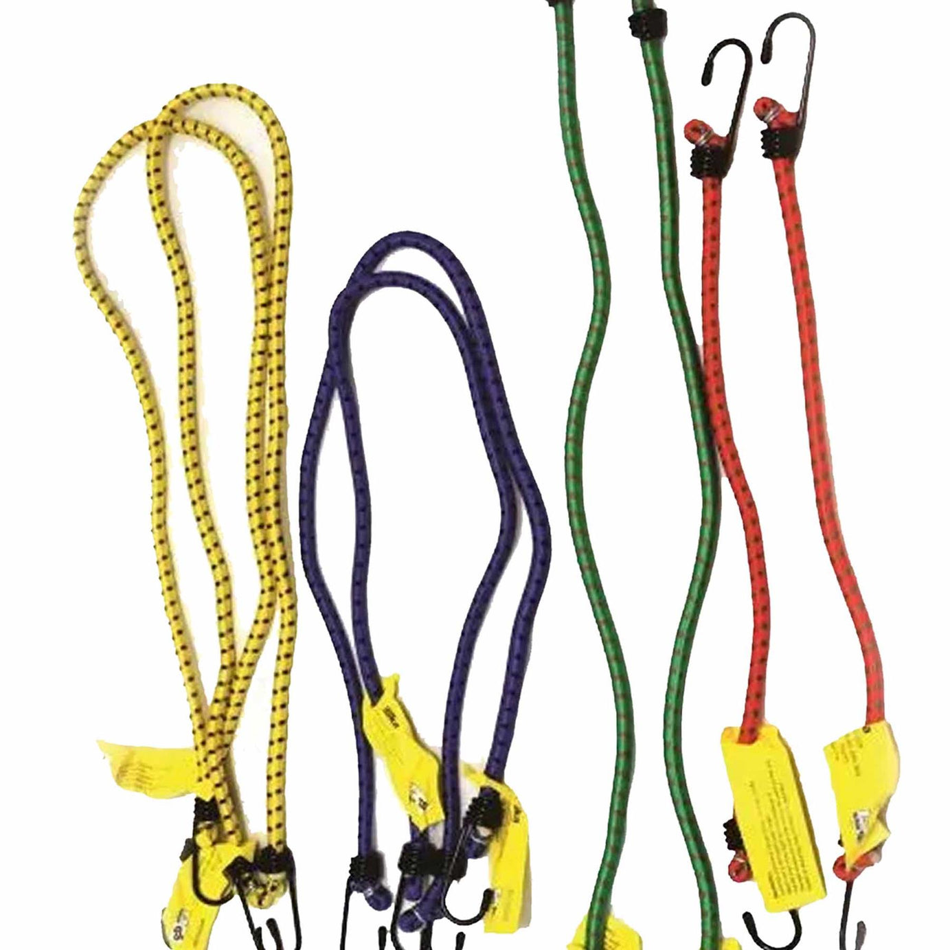 8mm Mixed Bungee Straps Set
