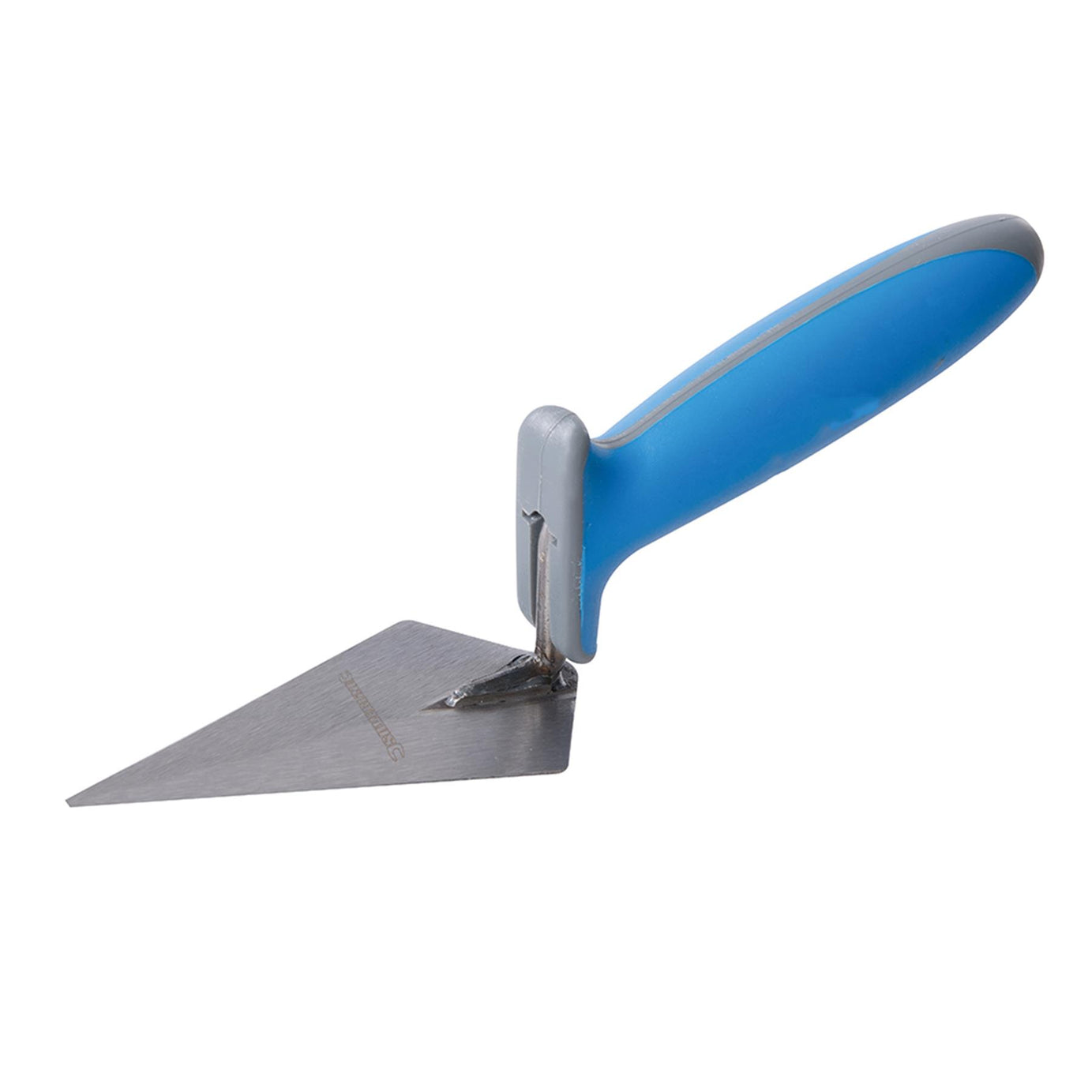 Pointing Trowel Soft Grip 150mm carbon steel blade, taper ground heel to toe