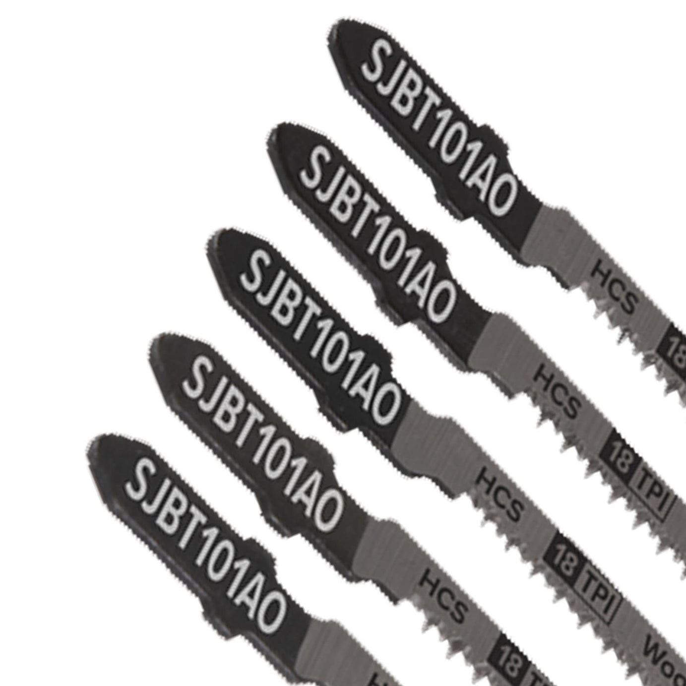 Sealey Jigsaw Blade Hard Wood 83mm 18tpi - Pack of 5