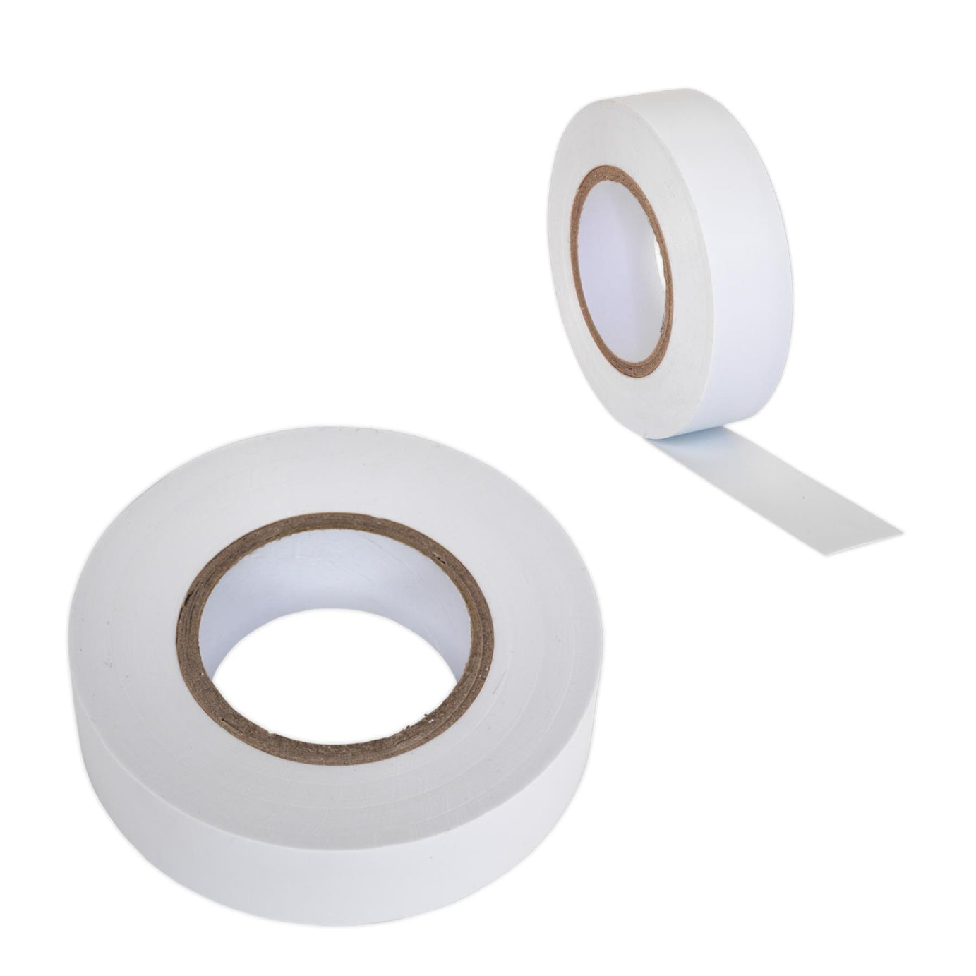 Sealey PVC Insulating Tape 19mm x 20m White Pack of 10