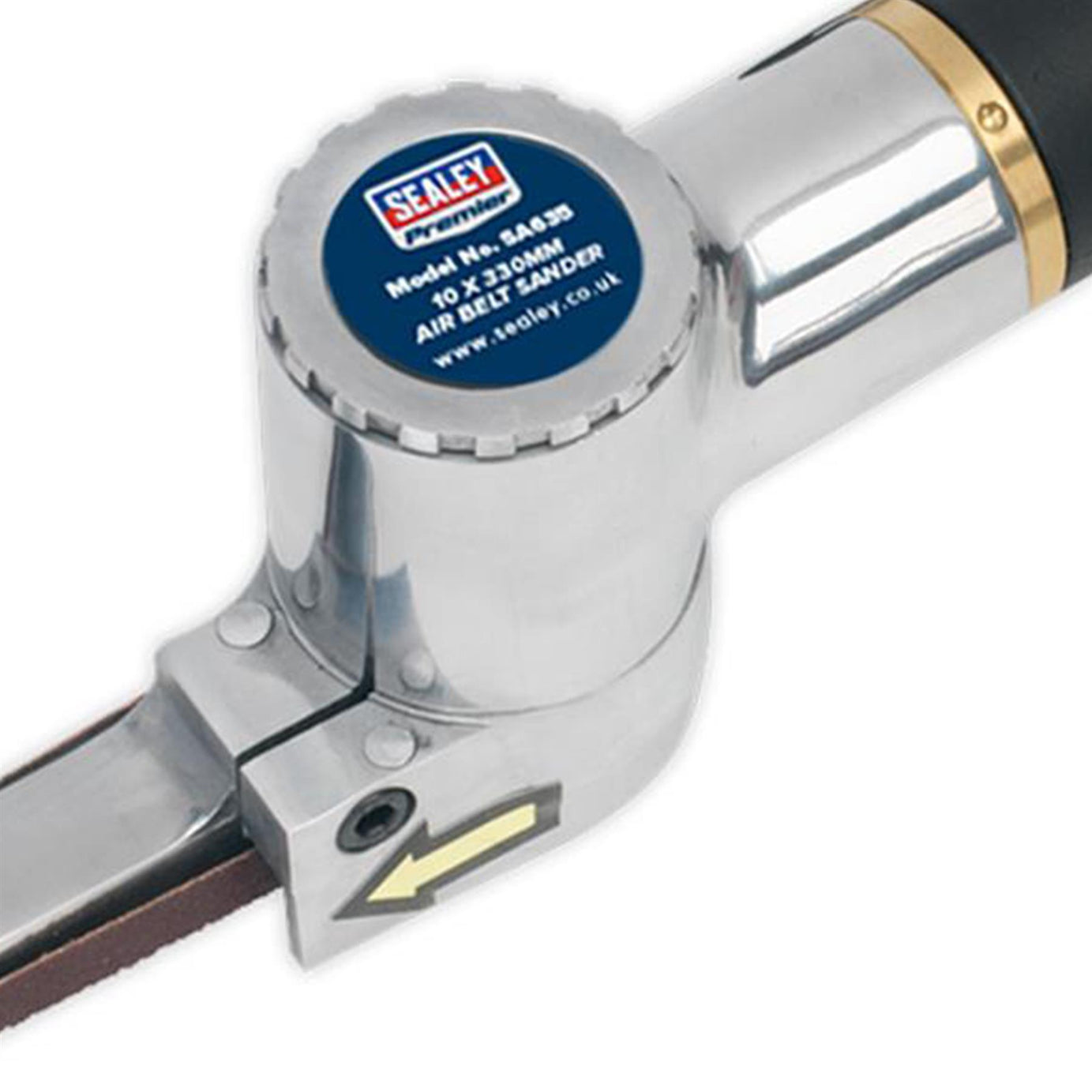 Sealey Air Belt Sander 10 x 330mm Aluminium Housing