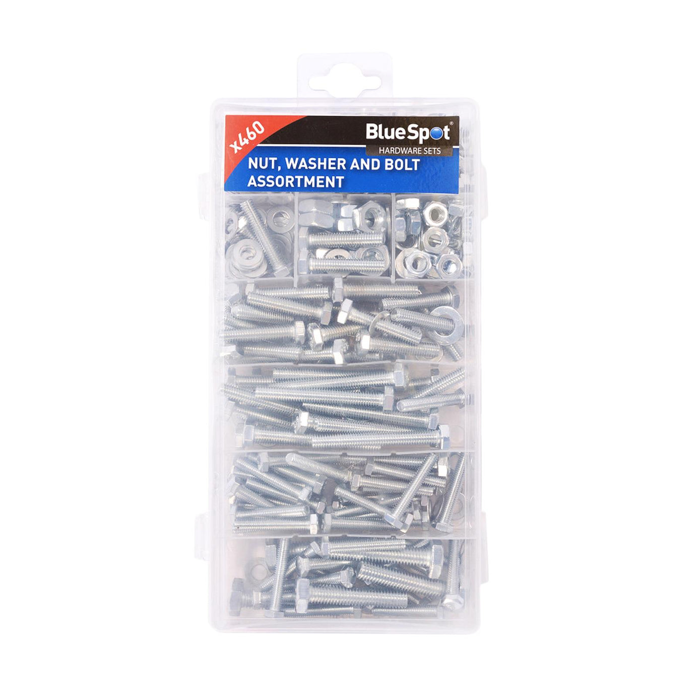 Bluespot 300pc Assorted M5 M6 M8 Stainless Steel Allen Bolts Cap Head Nuts Washer