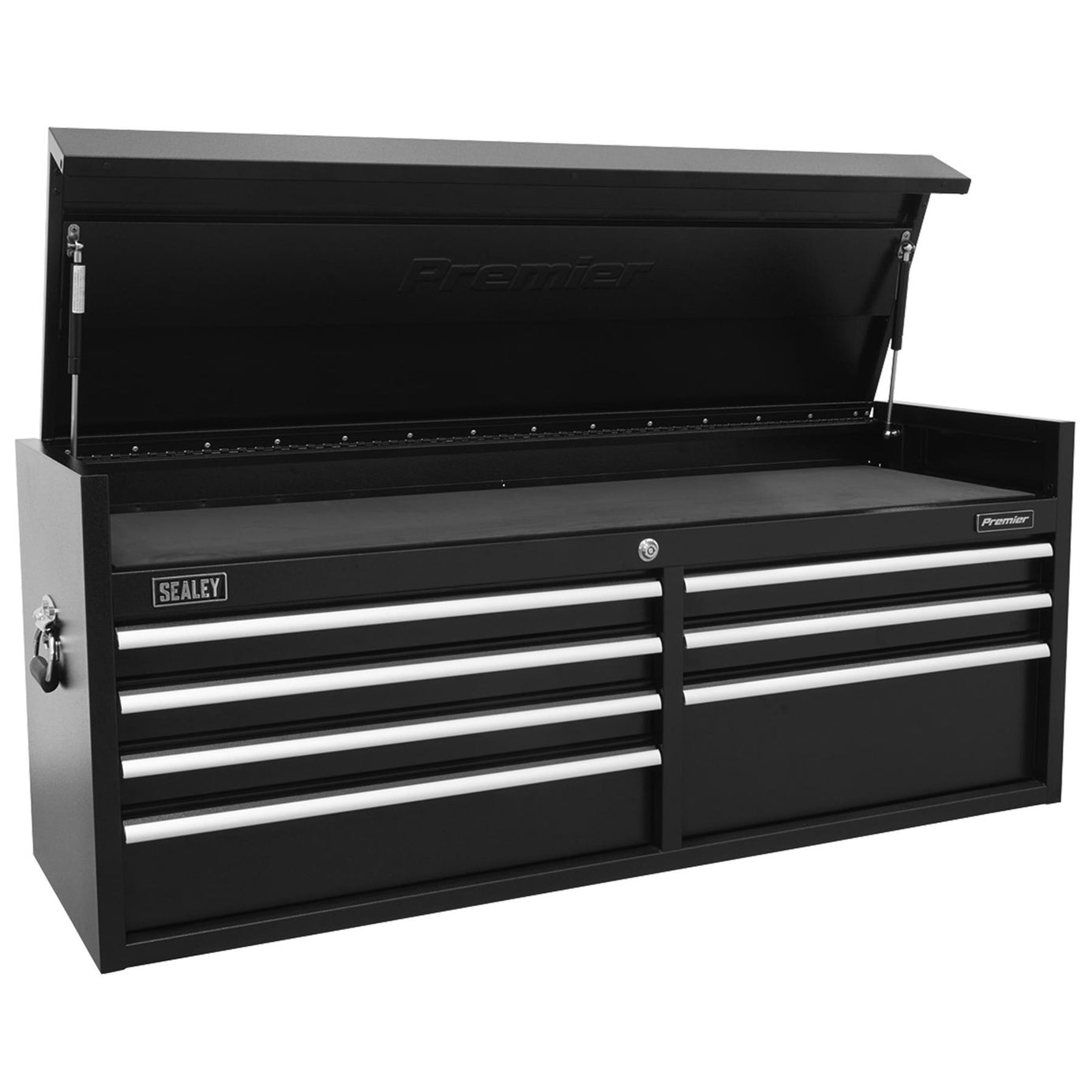 Sealey Topchest 7 Drawer 1415mm Heavy-Duty Black