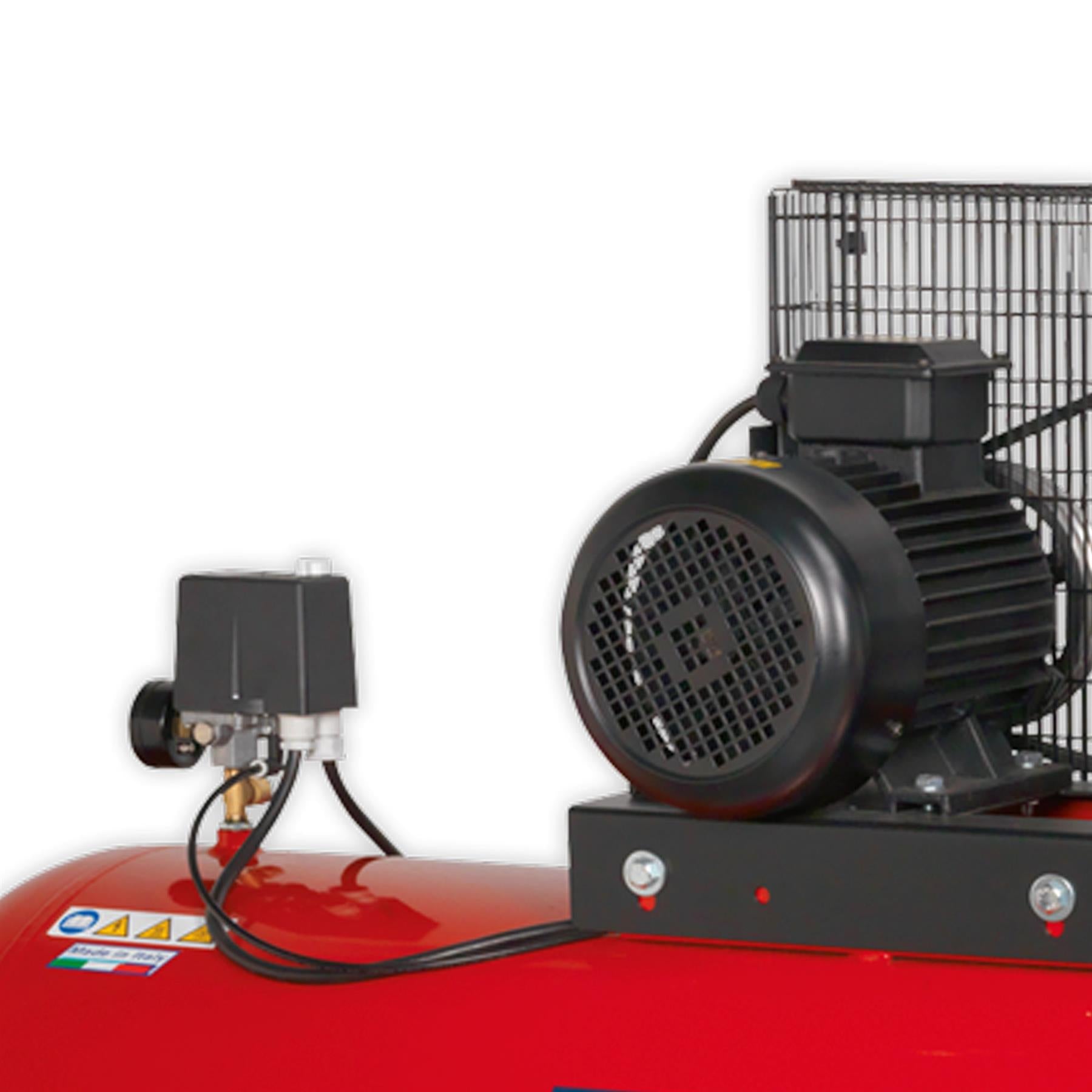 Sealey Compressor 500L Belt Drive 7.5hp 3ph 2-Stage
