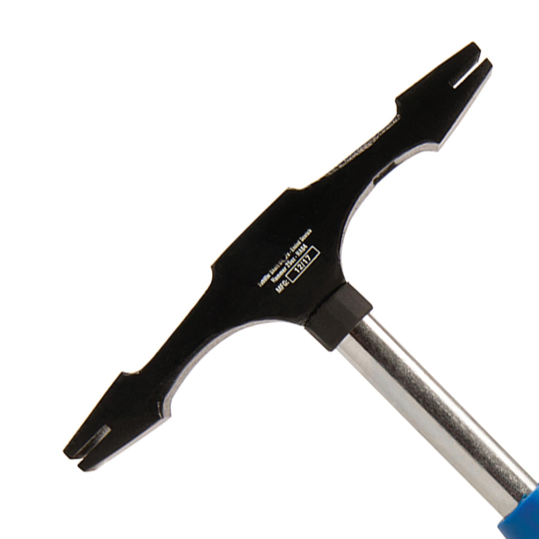 Tubular Shaft Double-Ended Scutch Hammer 25Oz (709G) Forged Powder-Coated Steel