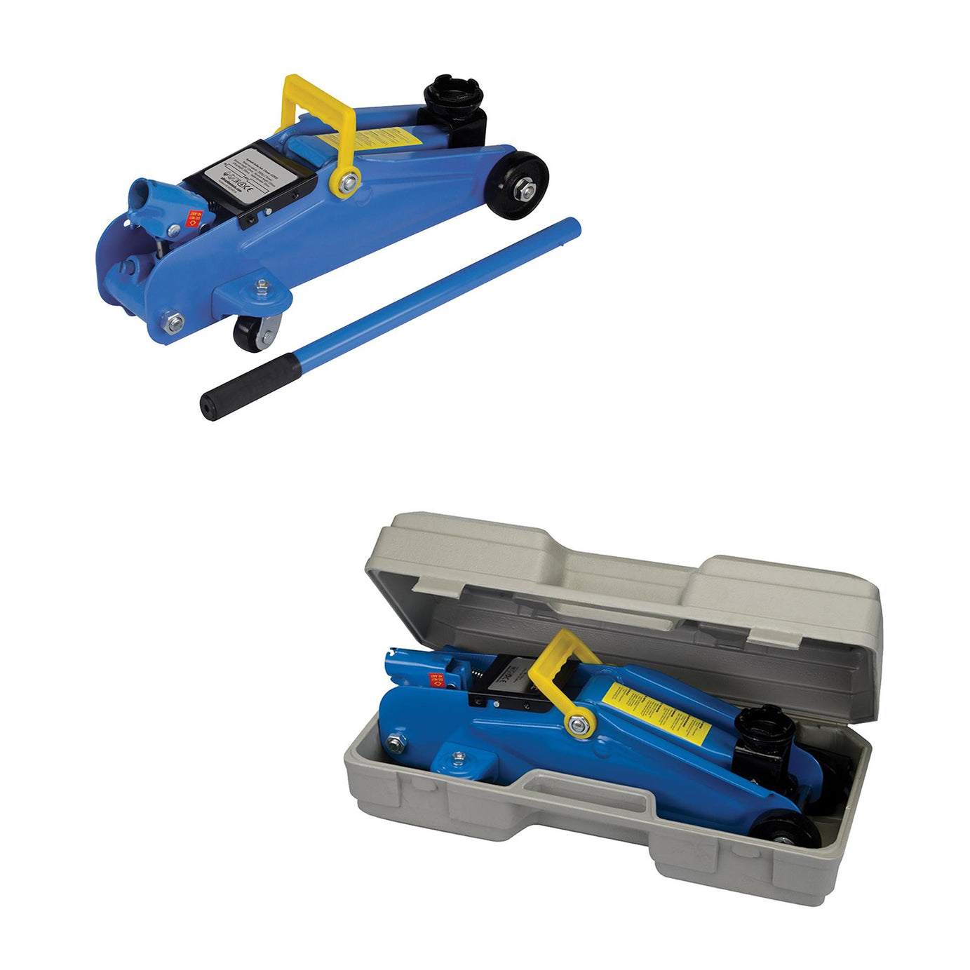 Hydraulic Trolley Jack 2 Ton Tonne Lift Lifting - Home Garage Equipment