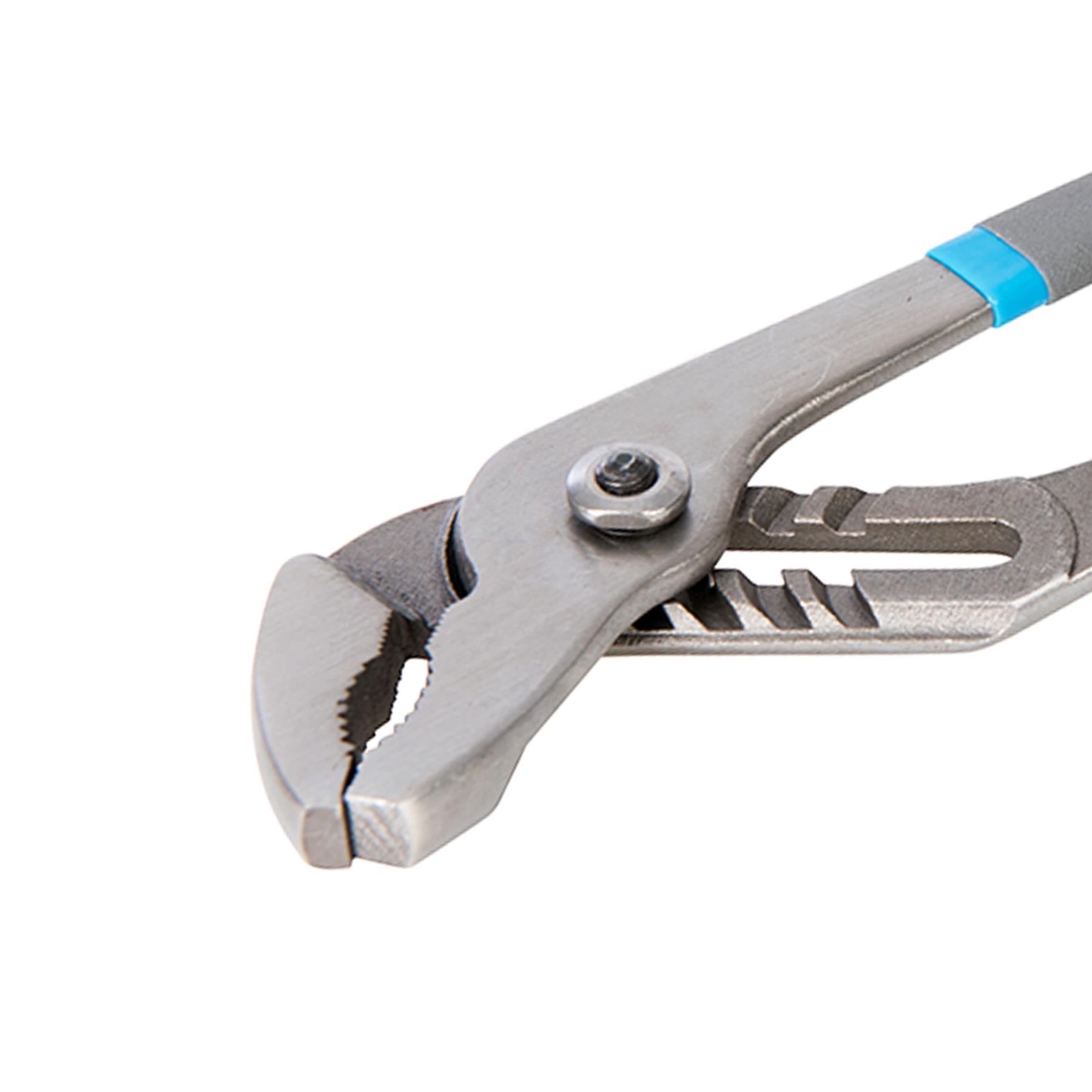 250MM 10" LONG PLUMBERS SLIM JAW WATERPUMP PLIERS PIPE WRENCH GRIPS