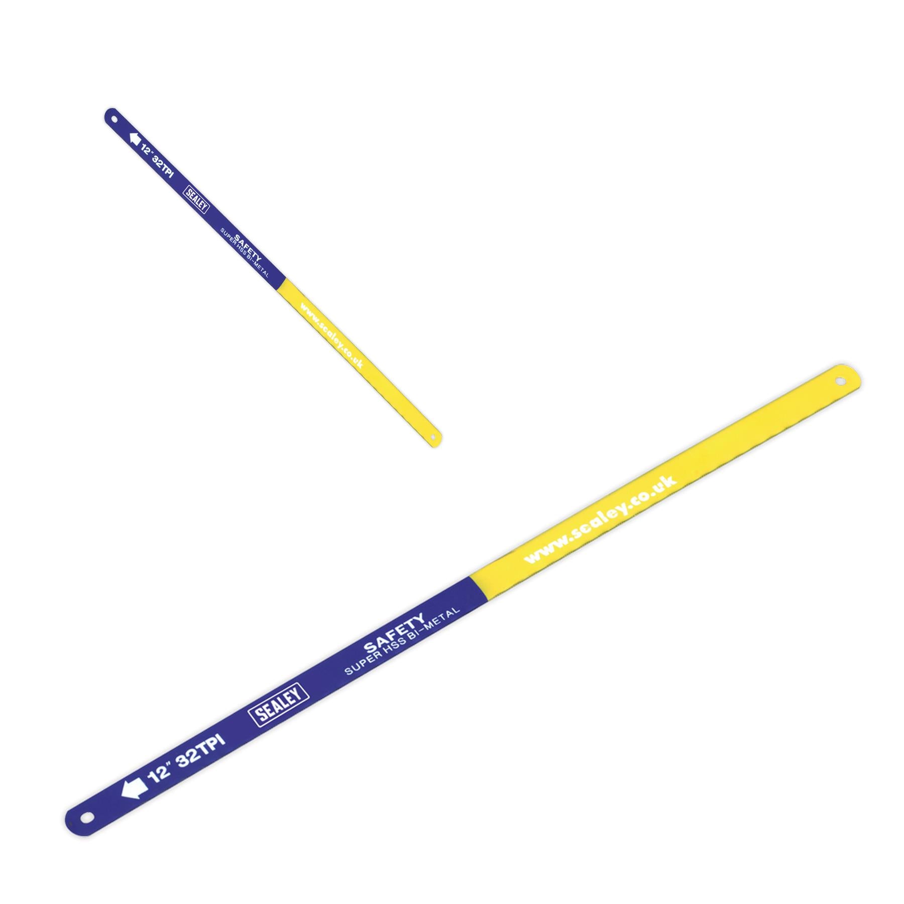 Sealey Hacksaw Blade 300mm HSS Bi-Metal 32tpi Pack of 10